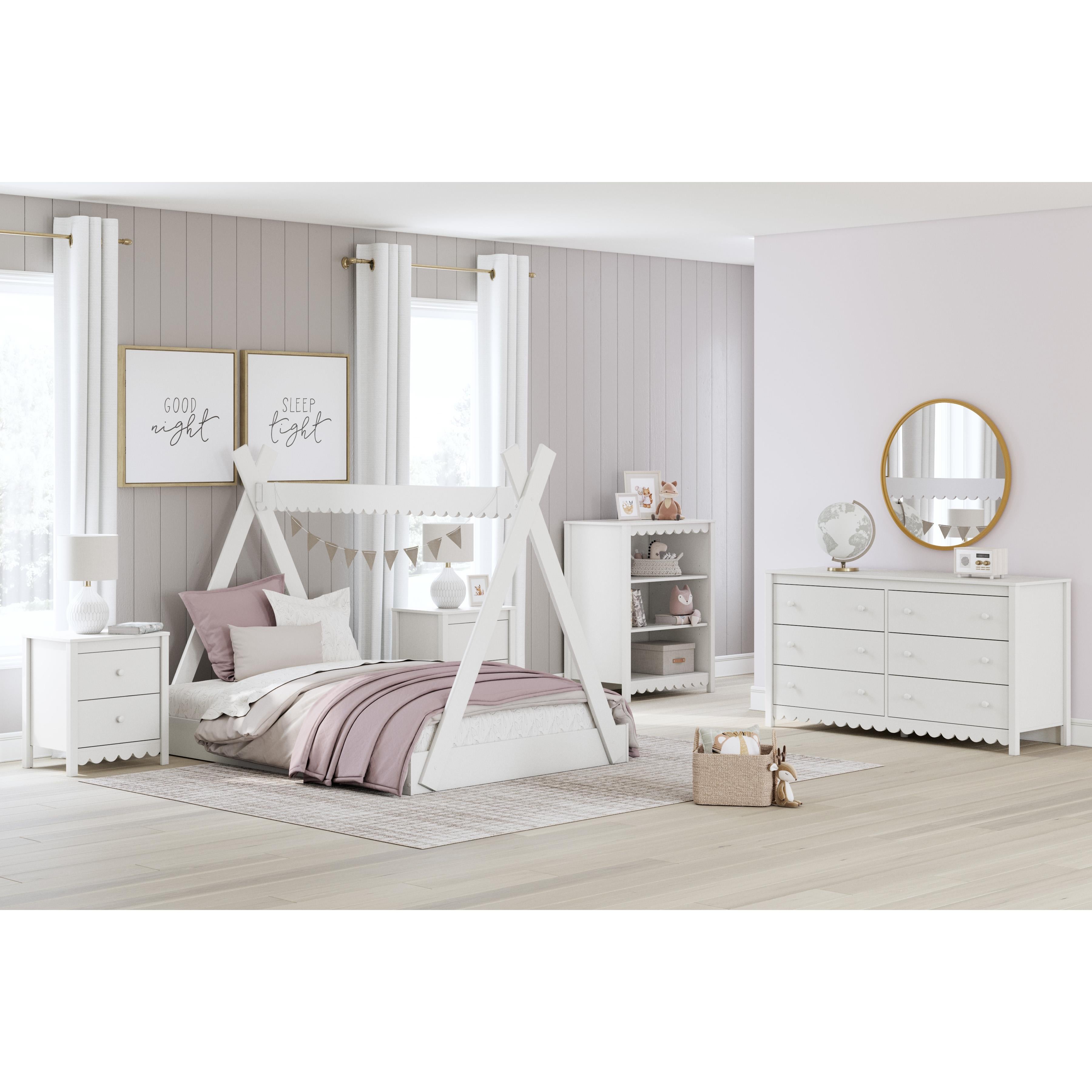 Signature Design by Ashley Hallityn EB1810-292 Two Drawer Night Stand IMAGE 13