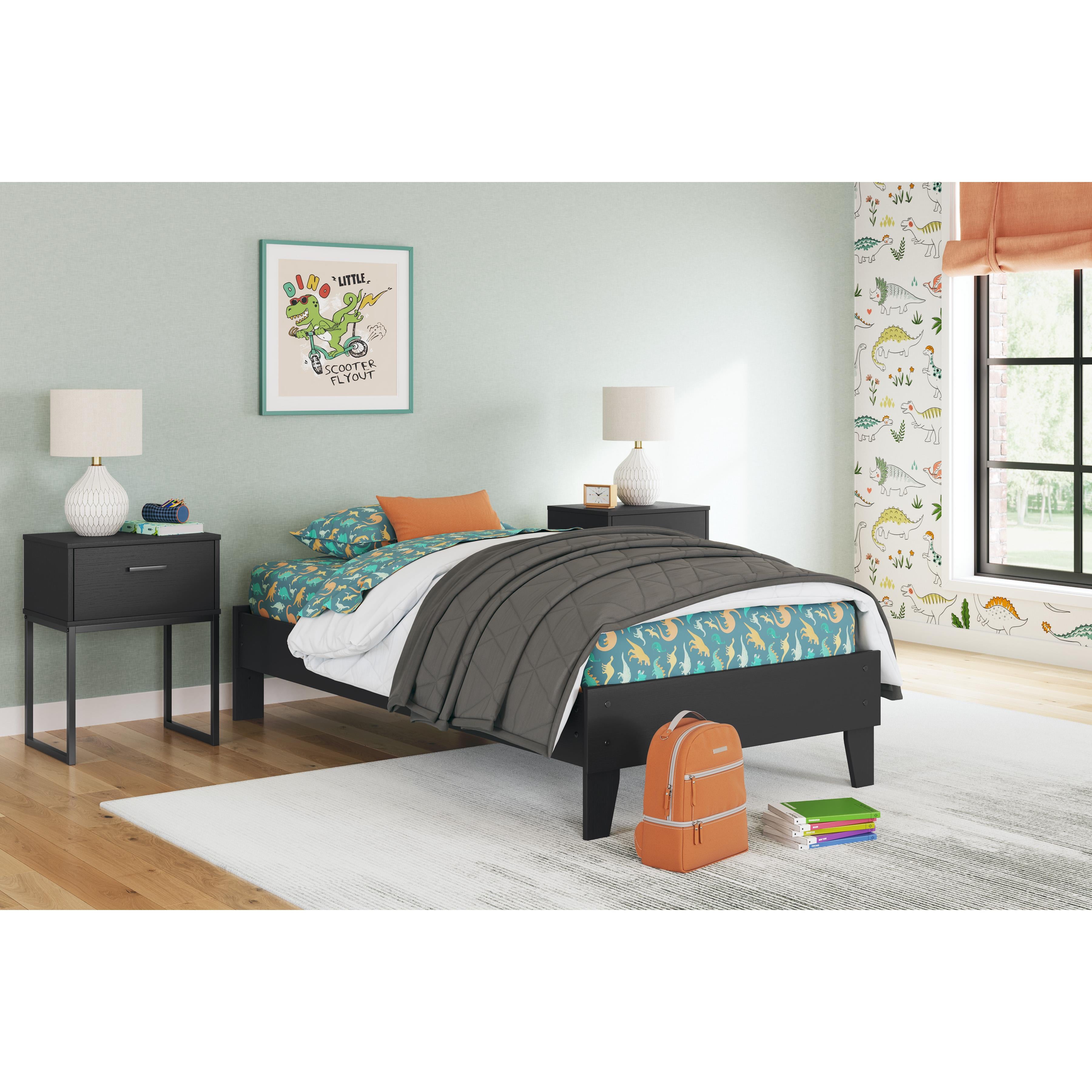 Signature Design by Ashley Socalle EB1865-111 Twin Platform Bed IMAGE 6