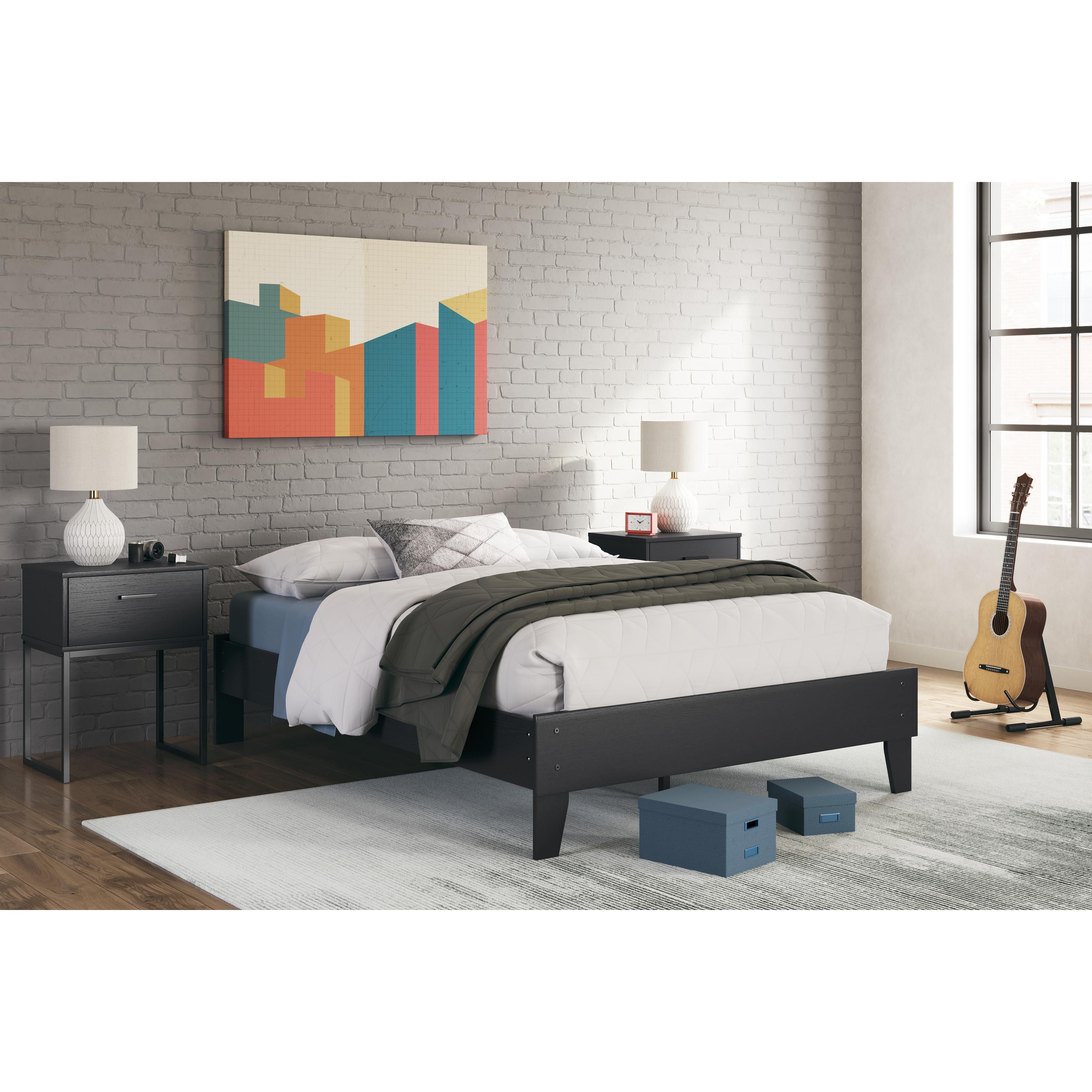Signature Design by Ashley Socalle EB1865-112 Full Platform Bed IMAGE 5