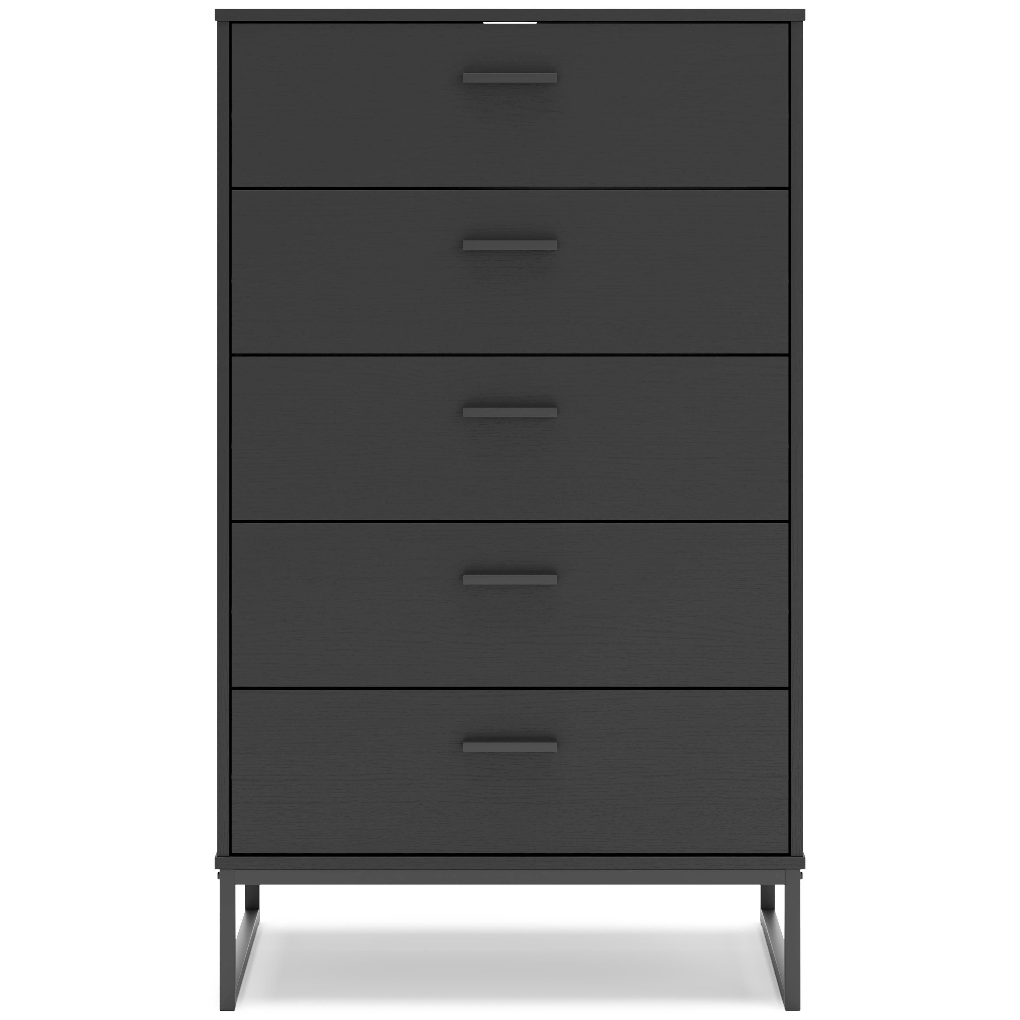 Signature Design by Ashley Socalle EB1865-245 Five Drawer Chest IMAGE 3