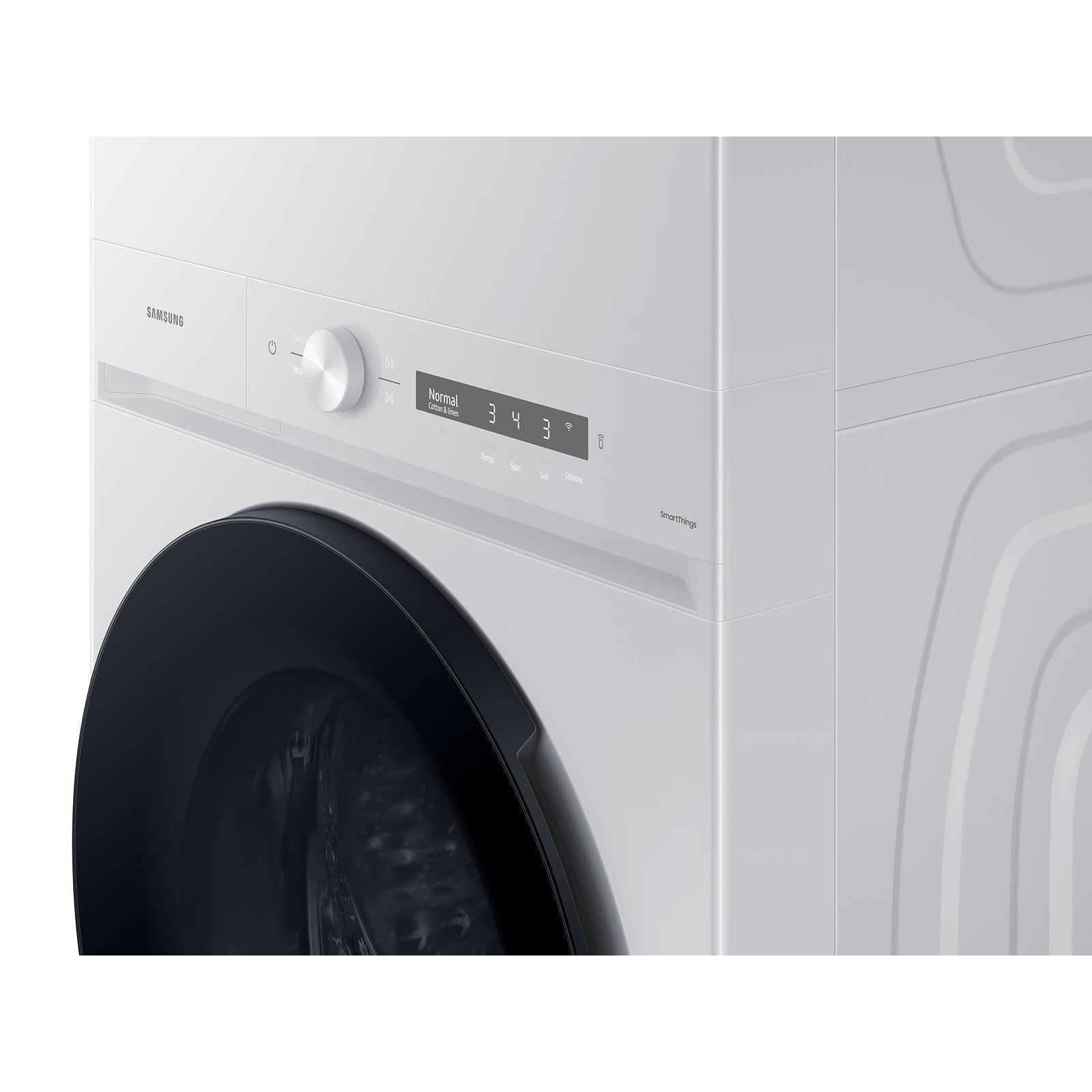 Samsung Bespoke Stacked Washer/Dryer Electric Laundry Center with Wi-Fi WH46DBH100EWAC IMAGE 9