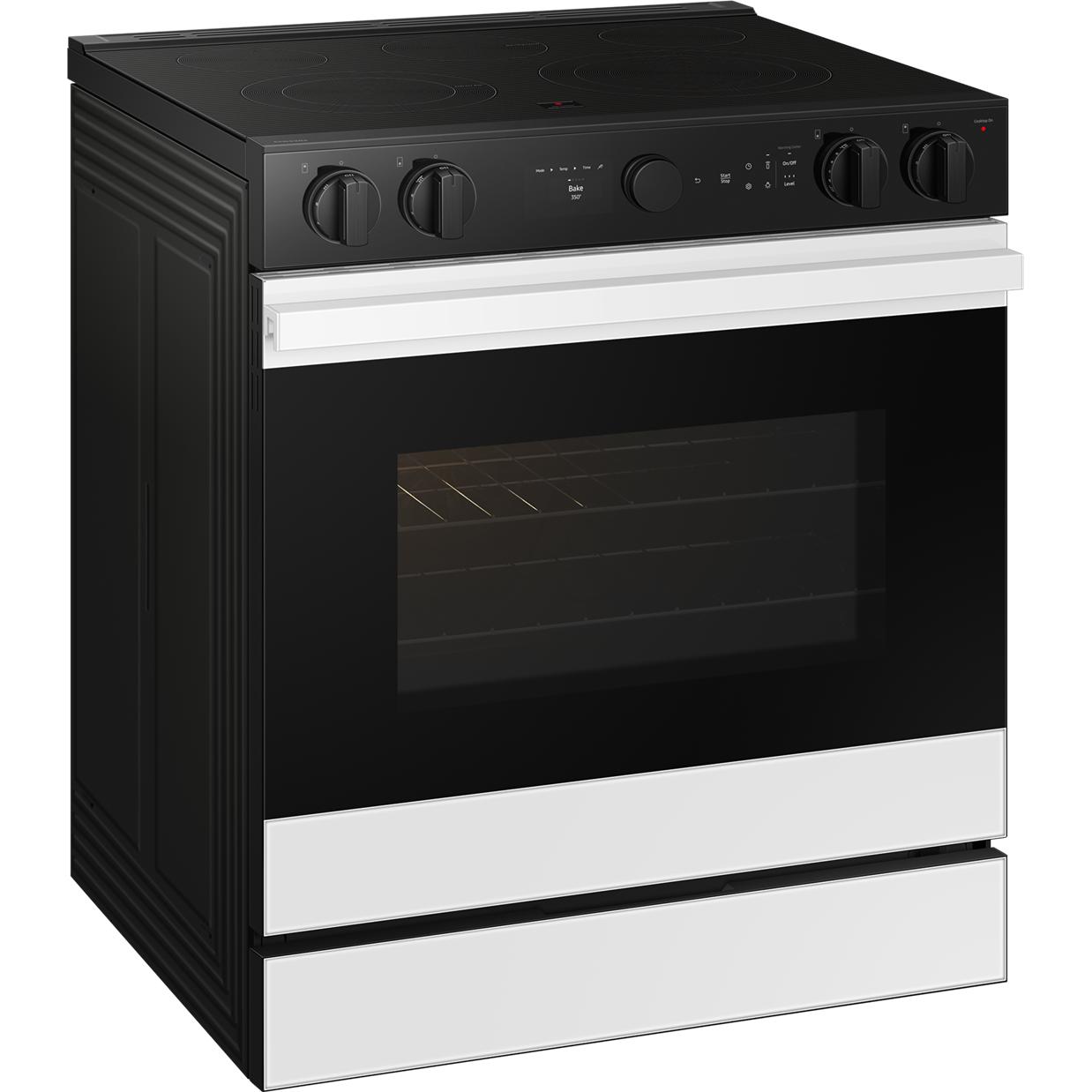 Samsung 6.3 cu. ft. Bespoke Smart Slide-In Electric Range NSE6DB850012/AC IMAGE 2
