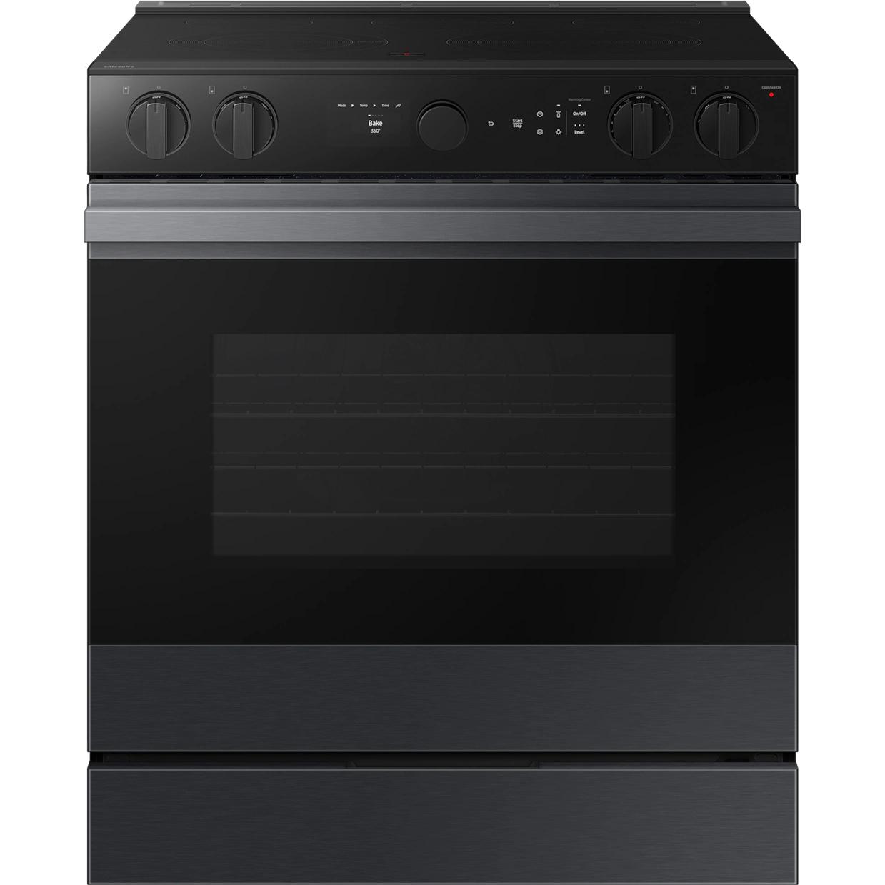Samsung 6.3 cu. ft. Bespoke Smart Slide-In Electric Range NSE6DG8500MT/AC IMAGE 1