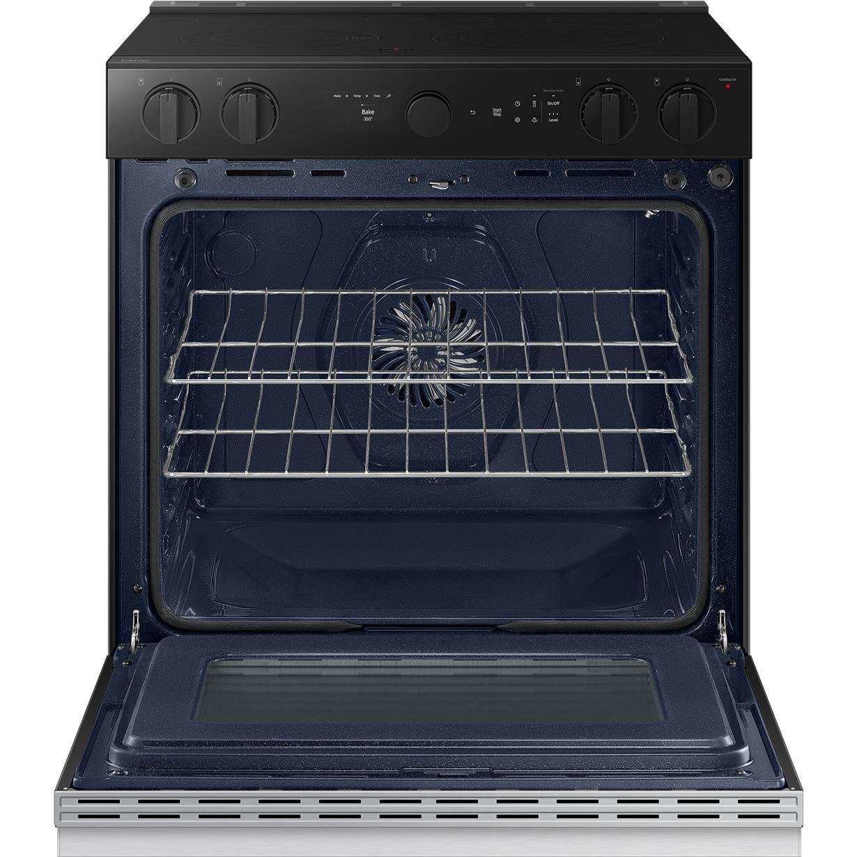 Samsung 6.3 cu. ft. Bespoke Smart Slide-In Electric Range NSE6DG8500SR/AC IMAGE 5