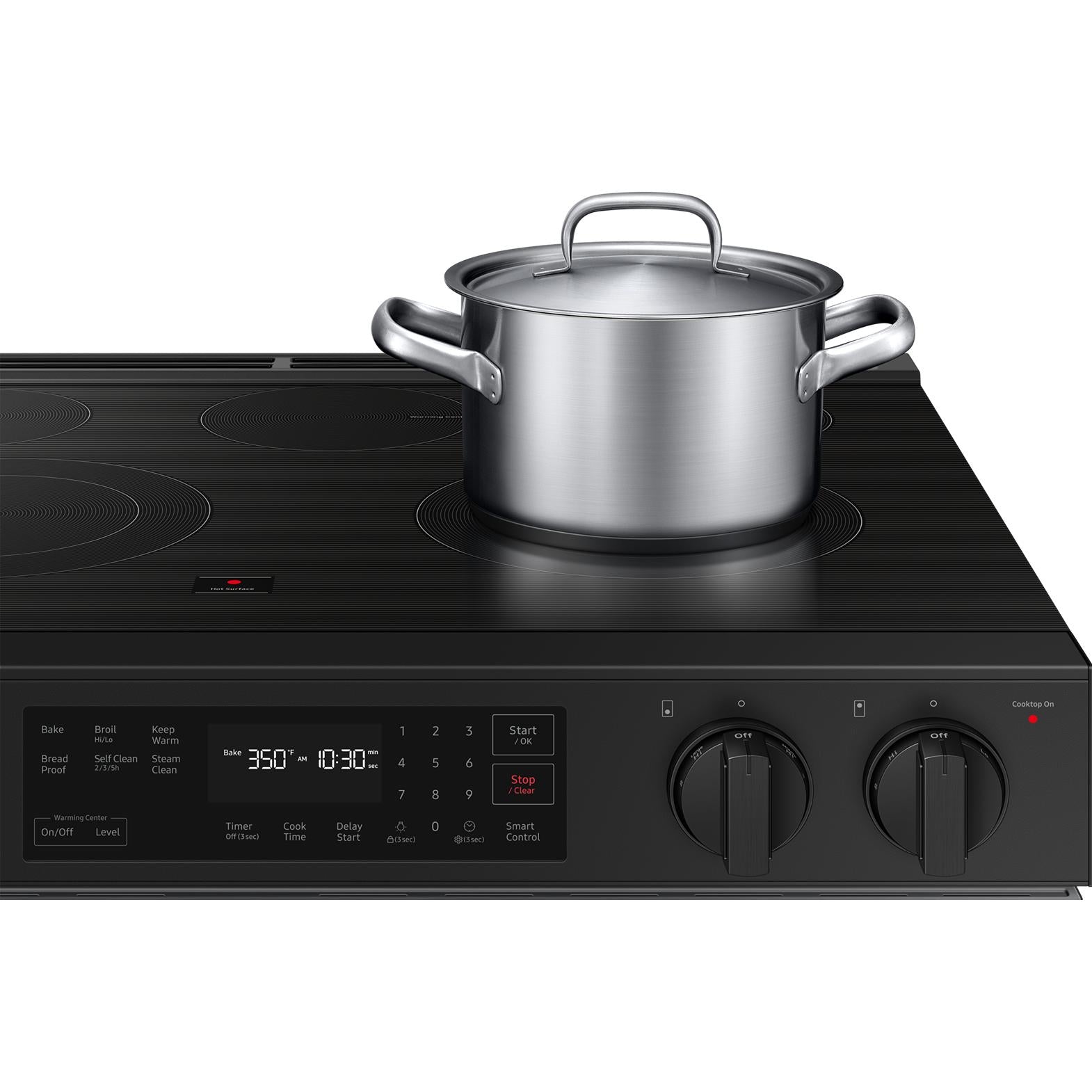 Samsung 6.3 cu. ft. Bespoke Smart Slide-In Electric Range NSE6DG8100SR/AC IMAGE 8