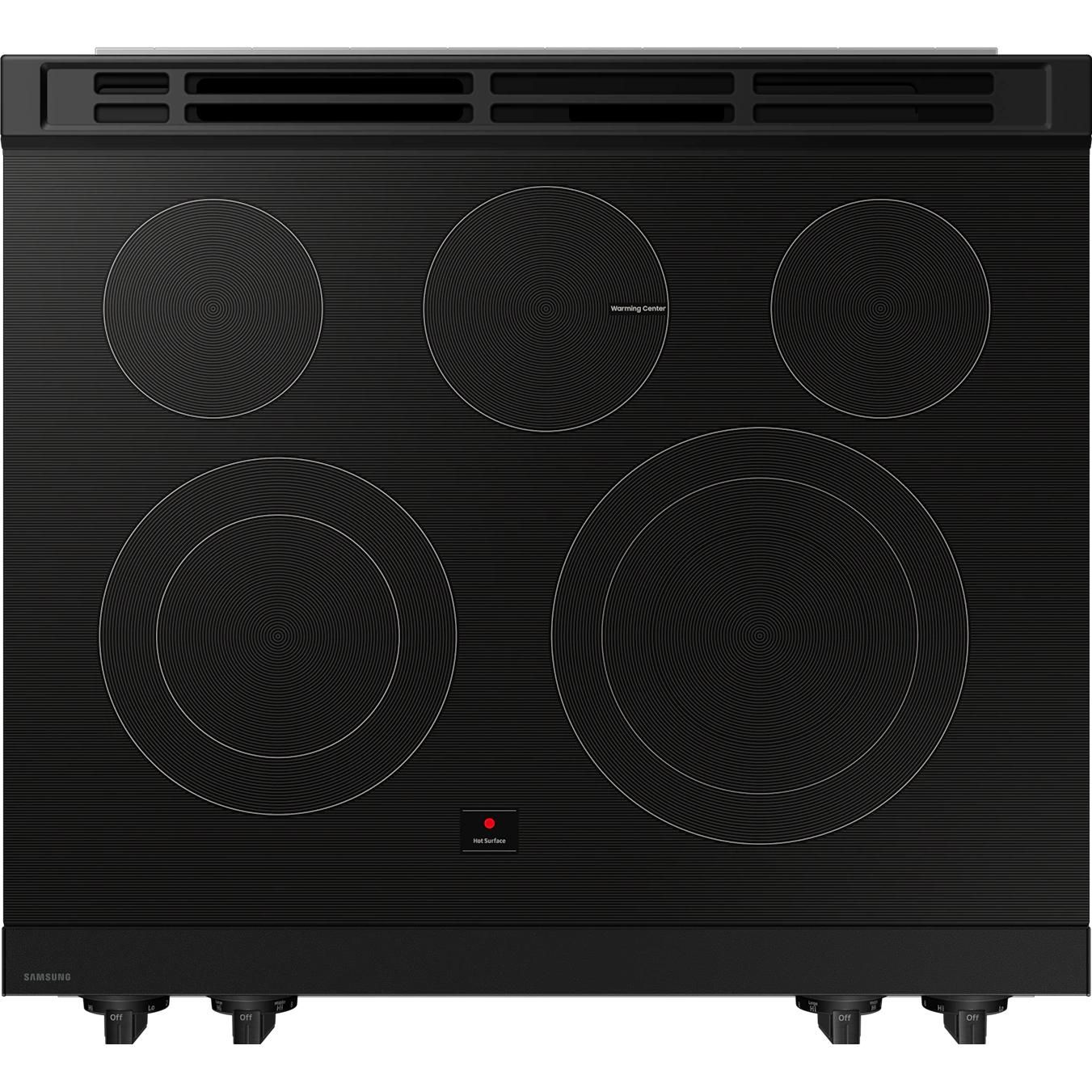 Samsung 6.3 cu. ft. Bespoke Smart Slide-In Electric Range NSE6DG8300SR/AC IMAGE 4