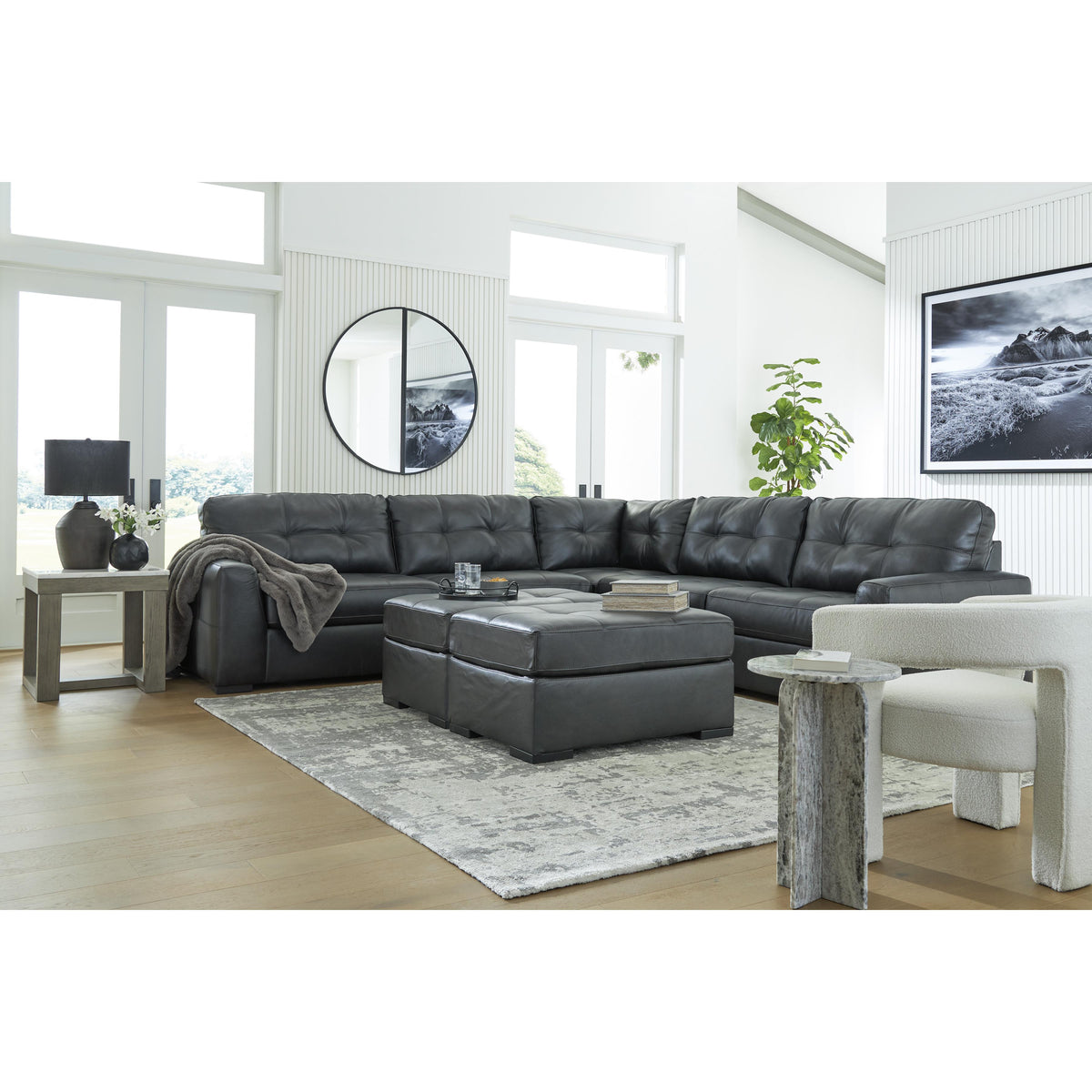 Signature Design by Ashley Brindley Pier 99503S3 5 pc Sectional IMAGE 6