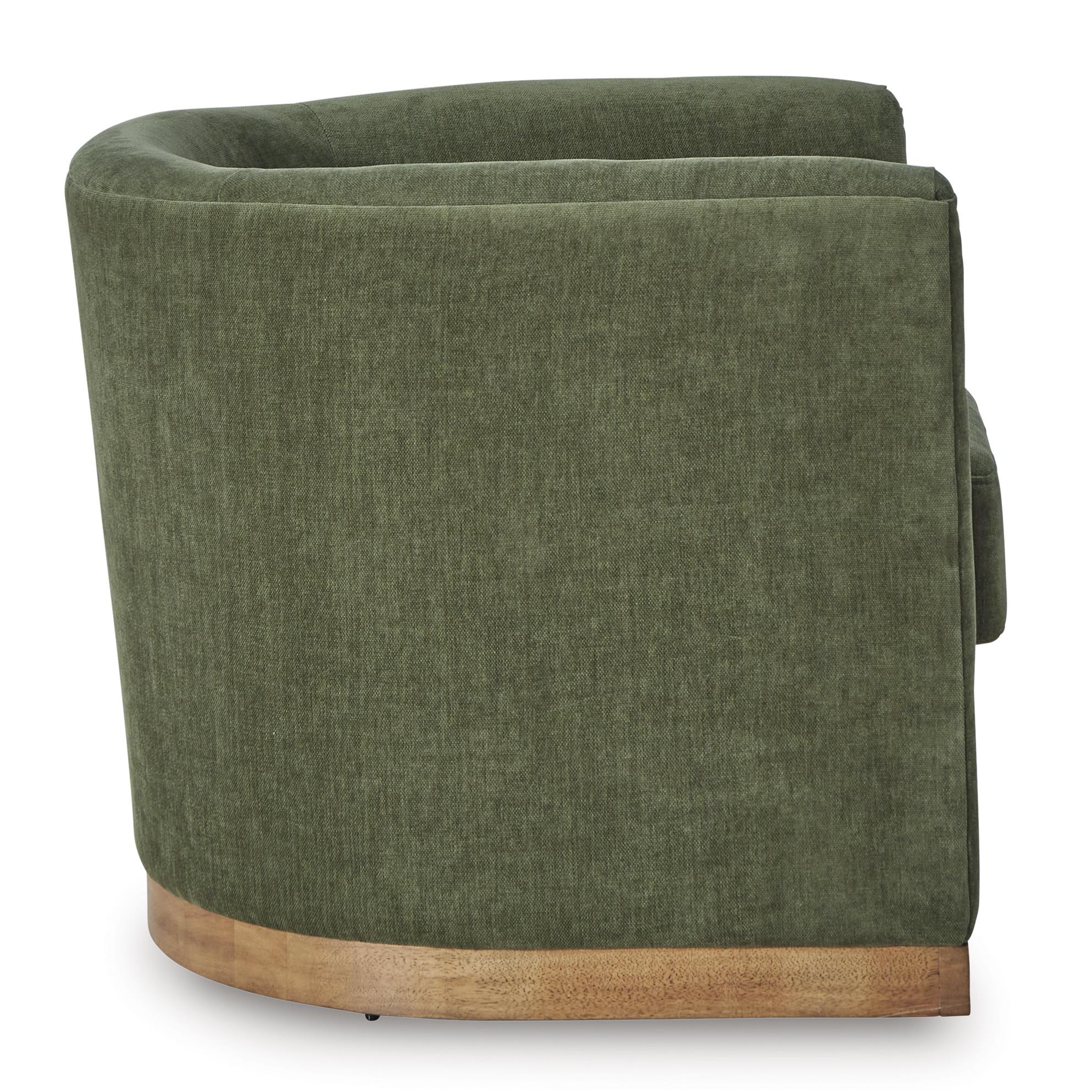 Signature Design by Ashley Jersonlow A3000696 Swivel Accent Chair IMAGE 3