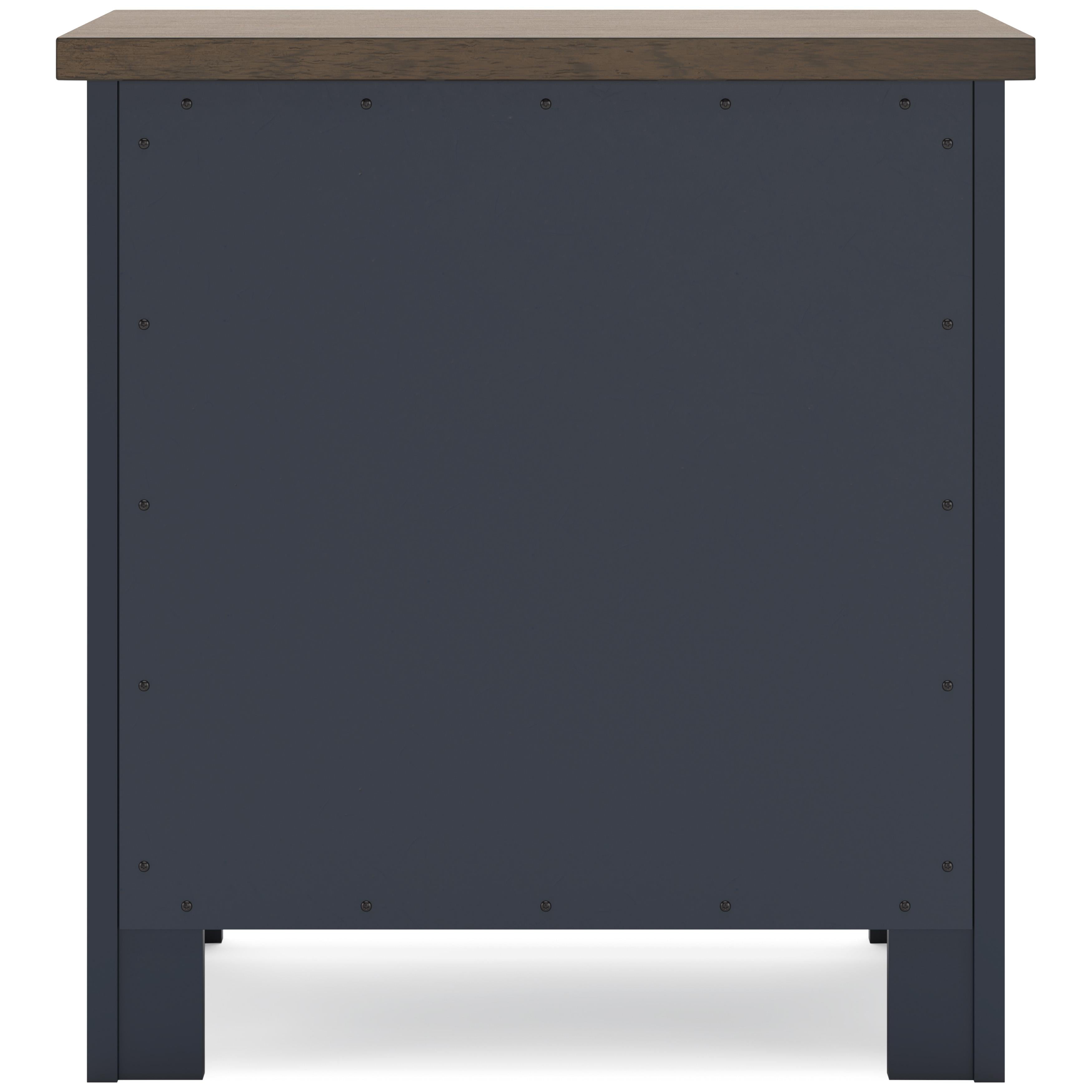 Signature Design by Ashley Landocken B414-92 Two Drawer Night Stand IMAGE 5
