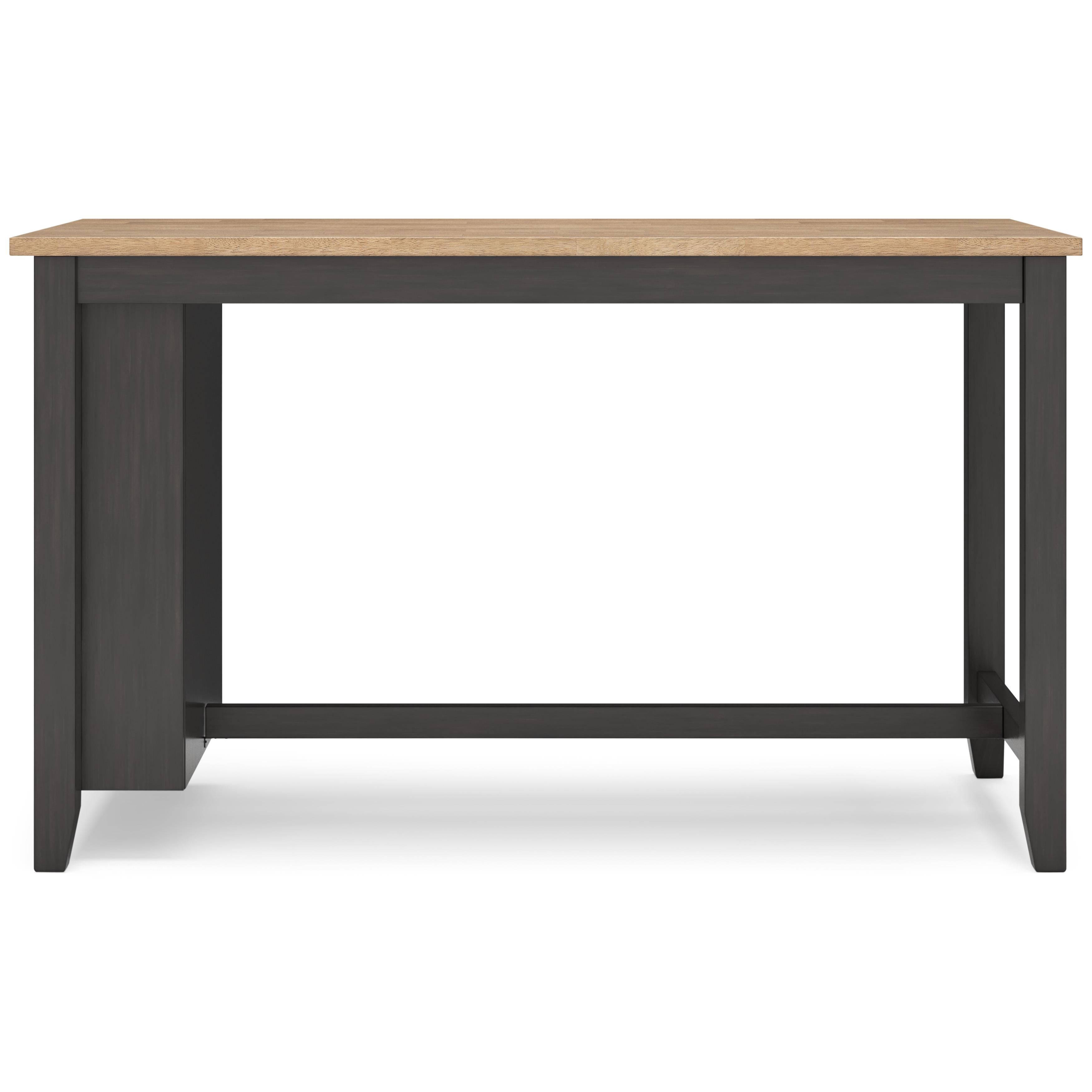 Signature Design by Ashley Gesthaven D396-13 Rectangular Dining Room Counter Table IMAGE 2