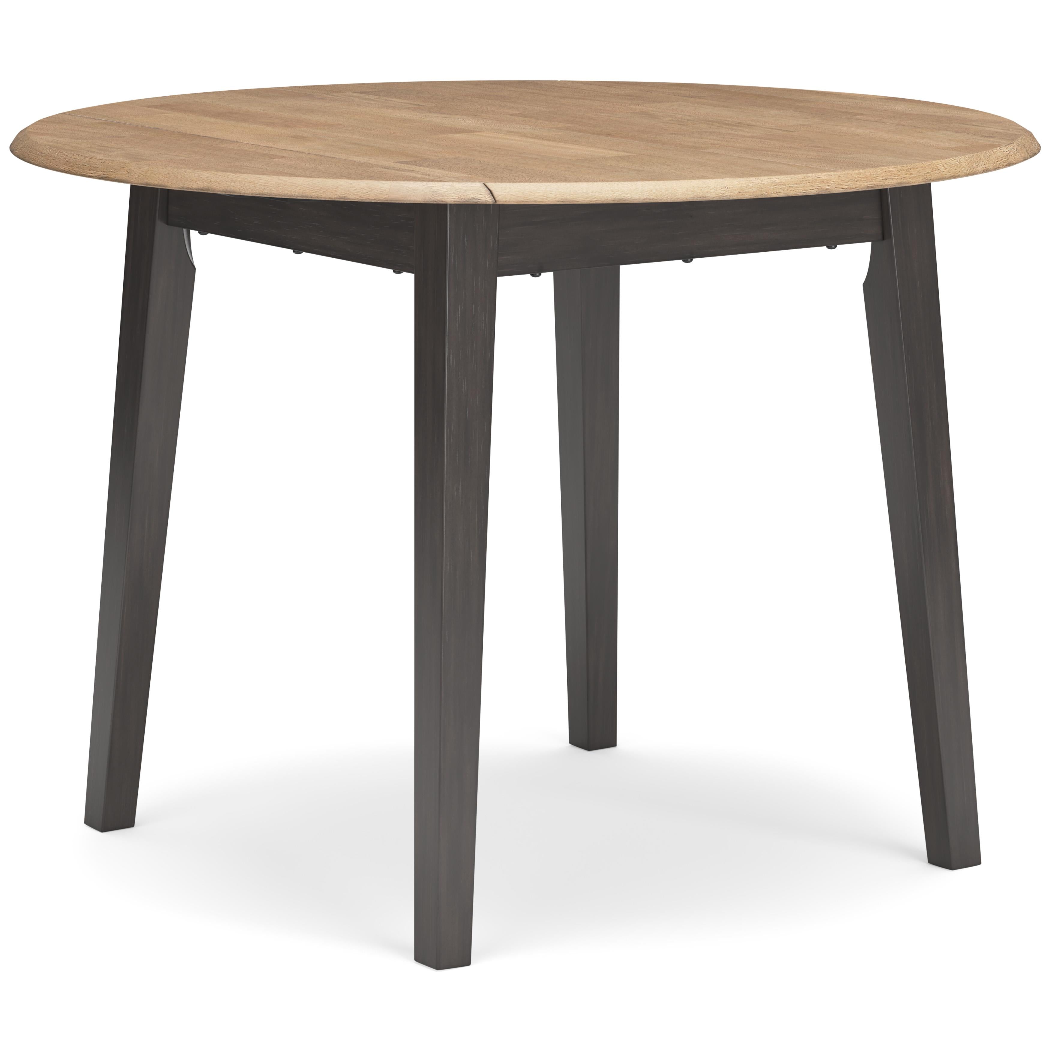 Signature Design by Ashley Gesthaven D396-15 Round Dining Room Drop Leaf Table IMAGE 1