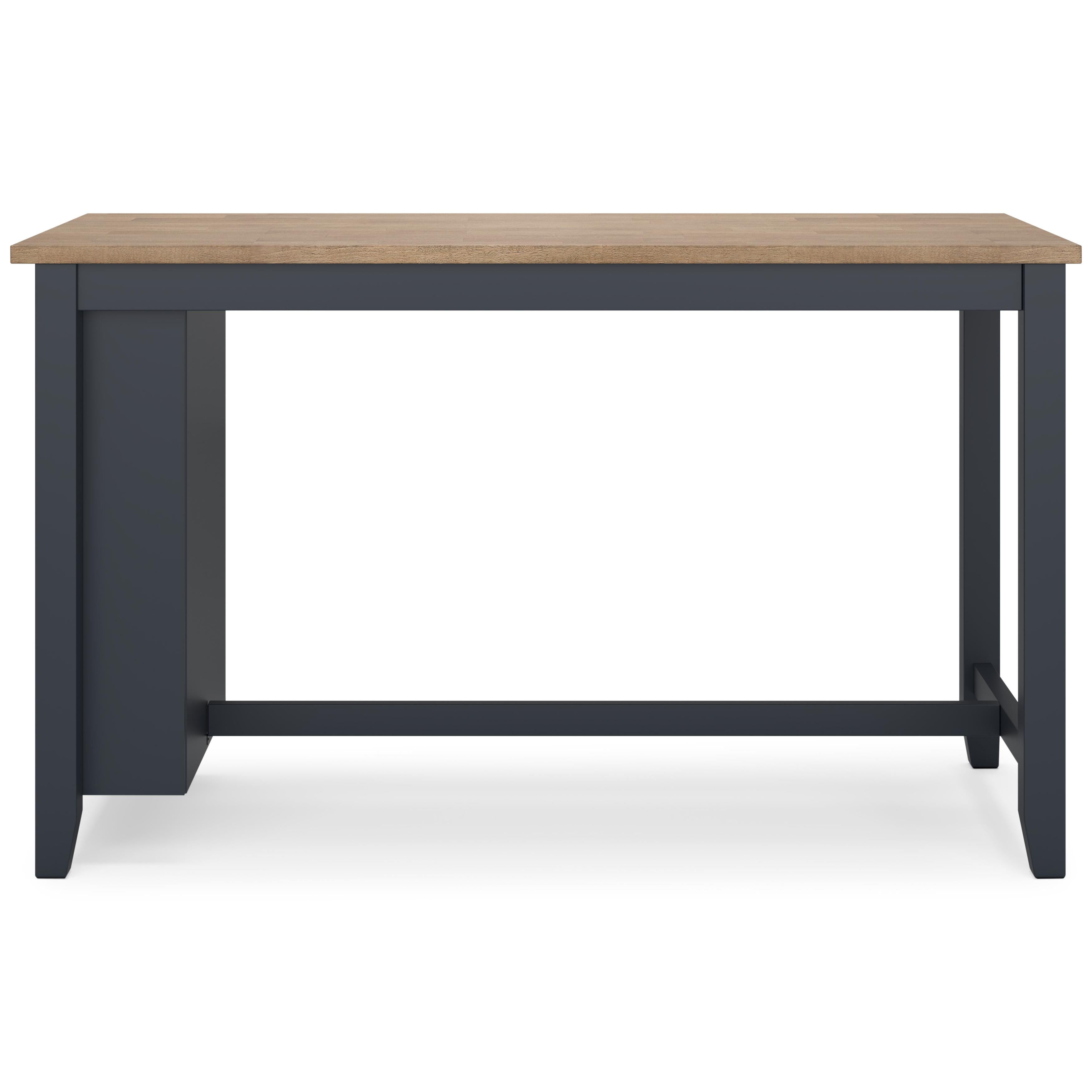 Signature Design by Ashley Gesthaven D399-13 Rectangular Dining Room Counter Table IMAGE 2