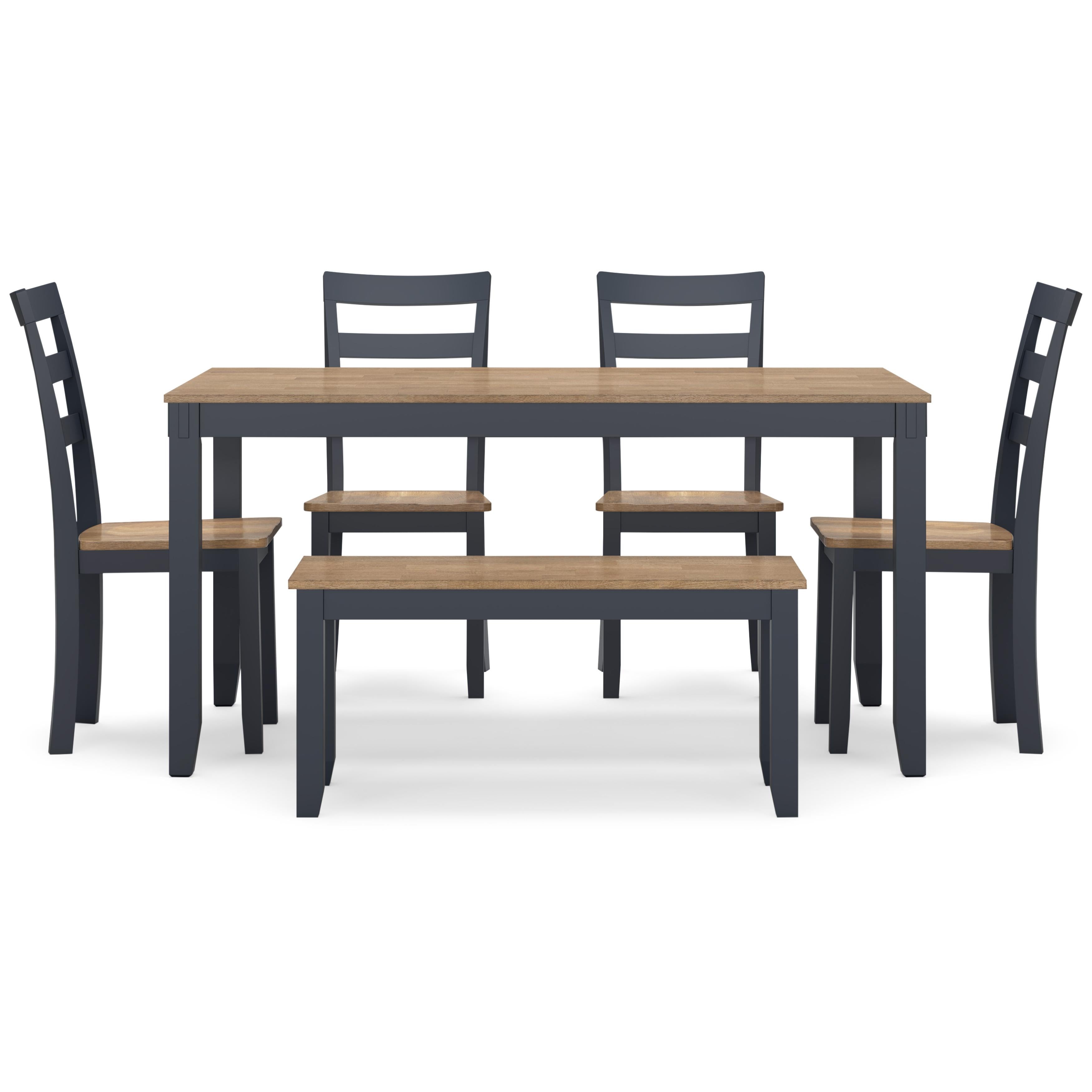Signature Design by Ashley Gesthaven D399-325 Dining Room Table Set IMAGE 2