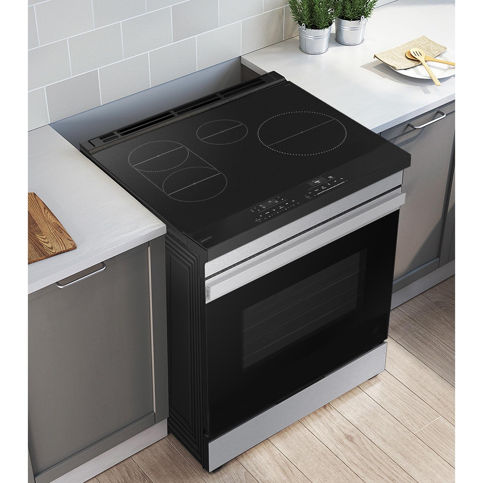 Samsung 6.3 cu. ft. Bespoke Smart Slide-In Induction Range NSI6DG9300SR/AC IMAGE 10