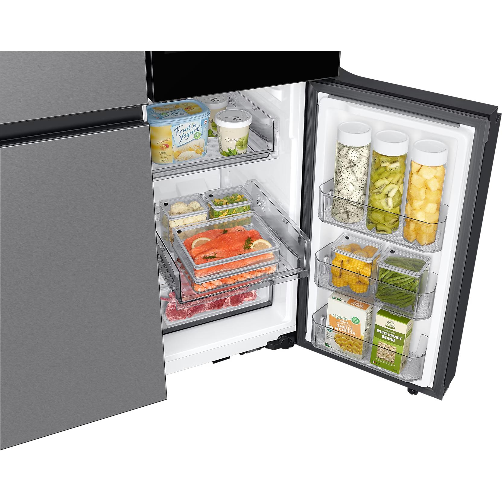 Samsung Bespoke 36-inch, 23 cu. ft 4-Door Refrigerator RF23DB9900QDAC IMAGE 9