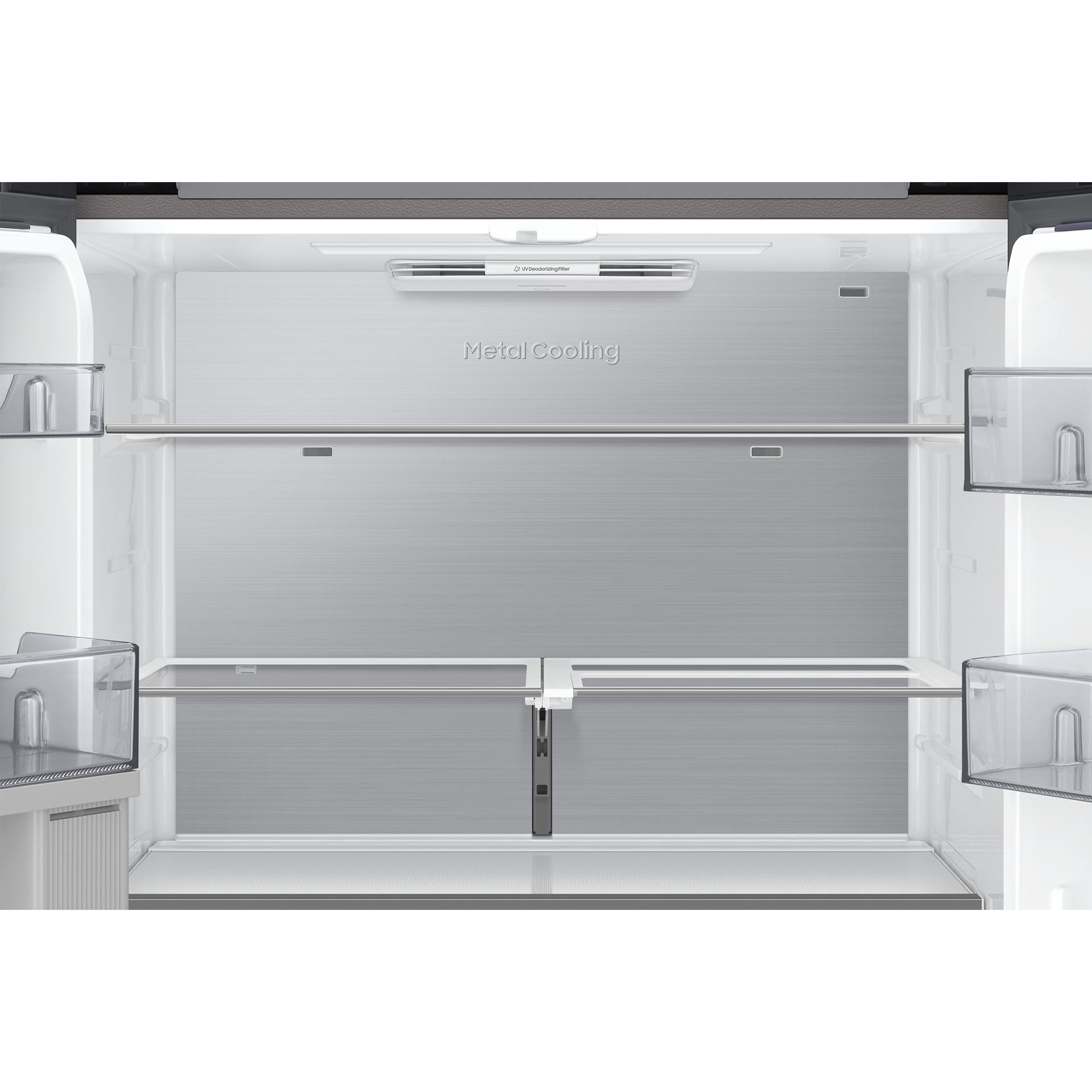Samsung Bespoke 36-inch, 22.5 cu. ft. Counter Depth 4-Door Refrigerator with Beverage Center™ RF23DB960012AA IMAGE 12