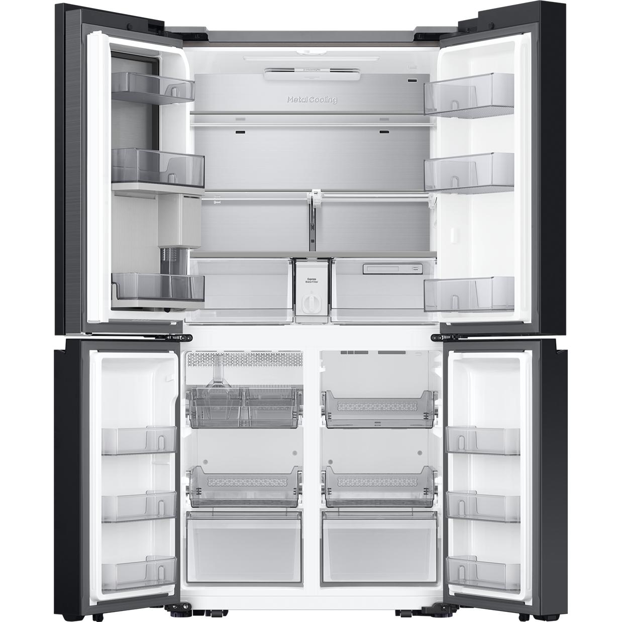 Samsung Bespoke 36-inch, 22.5 cu. ft. Counter Depth 4-Door Refrigerator with Beverage Center™ RF23DB960012AA IMAGE 4