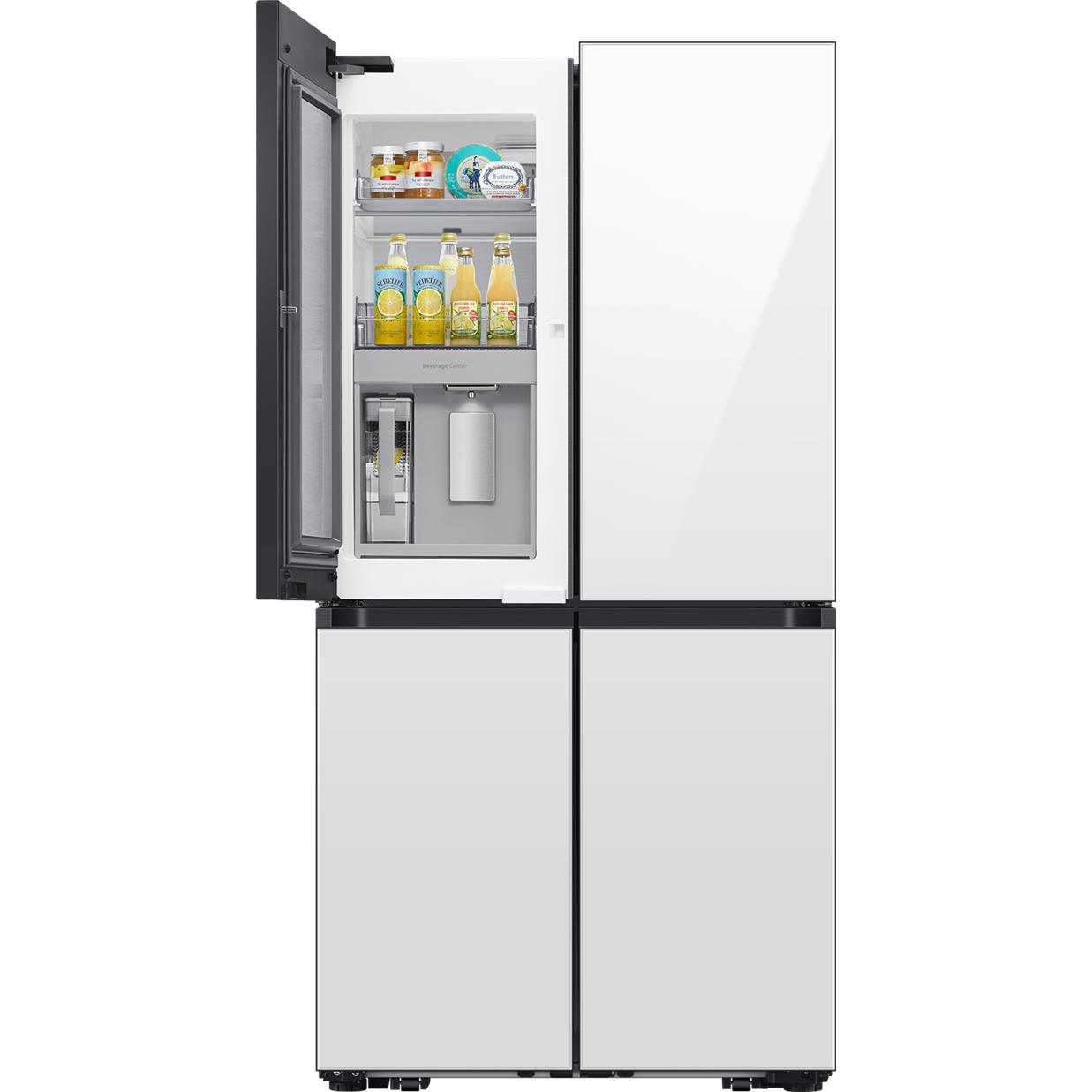 Samsung Bespoke 36-inch, 22.5 cu. ft. Counter Depth 4-Door Refrigerator with Beverage Center™ RF23DB960012AA IMAGE 6