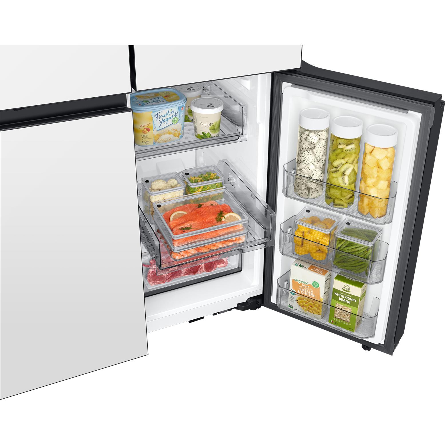 Samsung Bespoke 36-inch, 22.5 cu. ft. Counter Depth 4-Door Refrigerator with Beverage Center™ RF23DB960012AA IMAGE 8