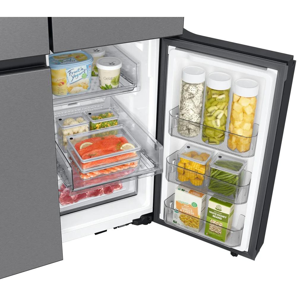 Samsung Bespoke 36-inch, 28.6 cu. ft. Freestanding 4-Door Refrigerator with Wi-Fi RF29DB9600QLAA IMAGE 6