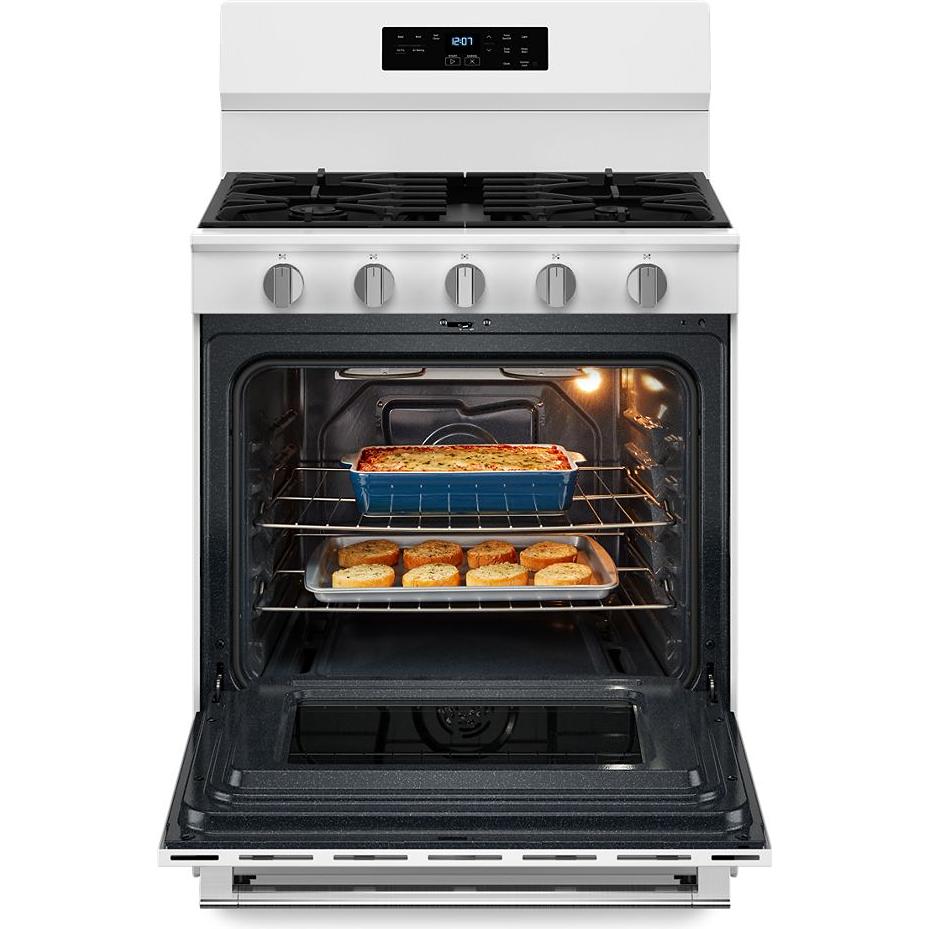 Maytag 30-inch Freestanding Gas Range with Convection Technology MFGS6030RW IMAGE 4
