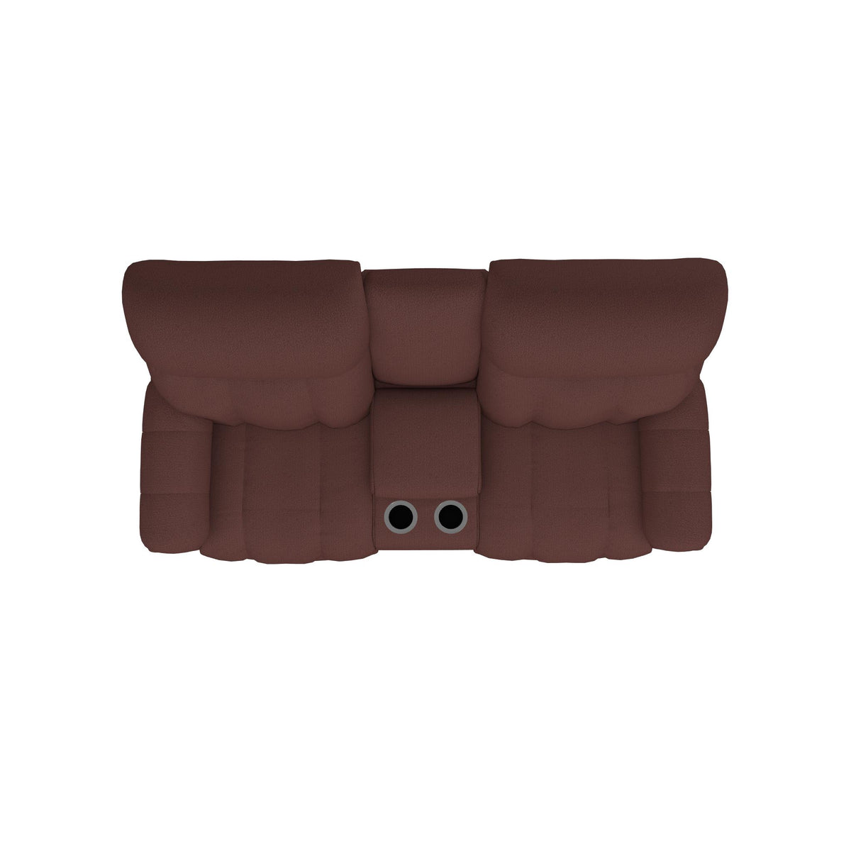 La-Z-Boy Morrison Power Reclining Loveseat w/ Headrest, Lumbar & Console - Burgundy IMAGE 5