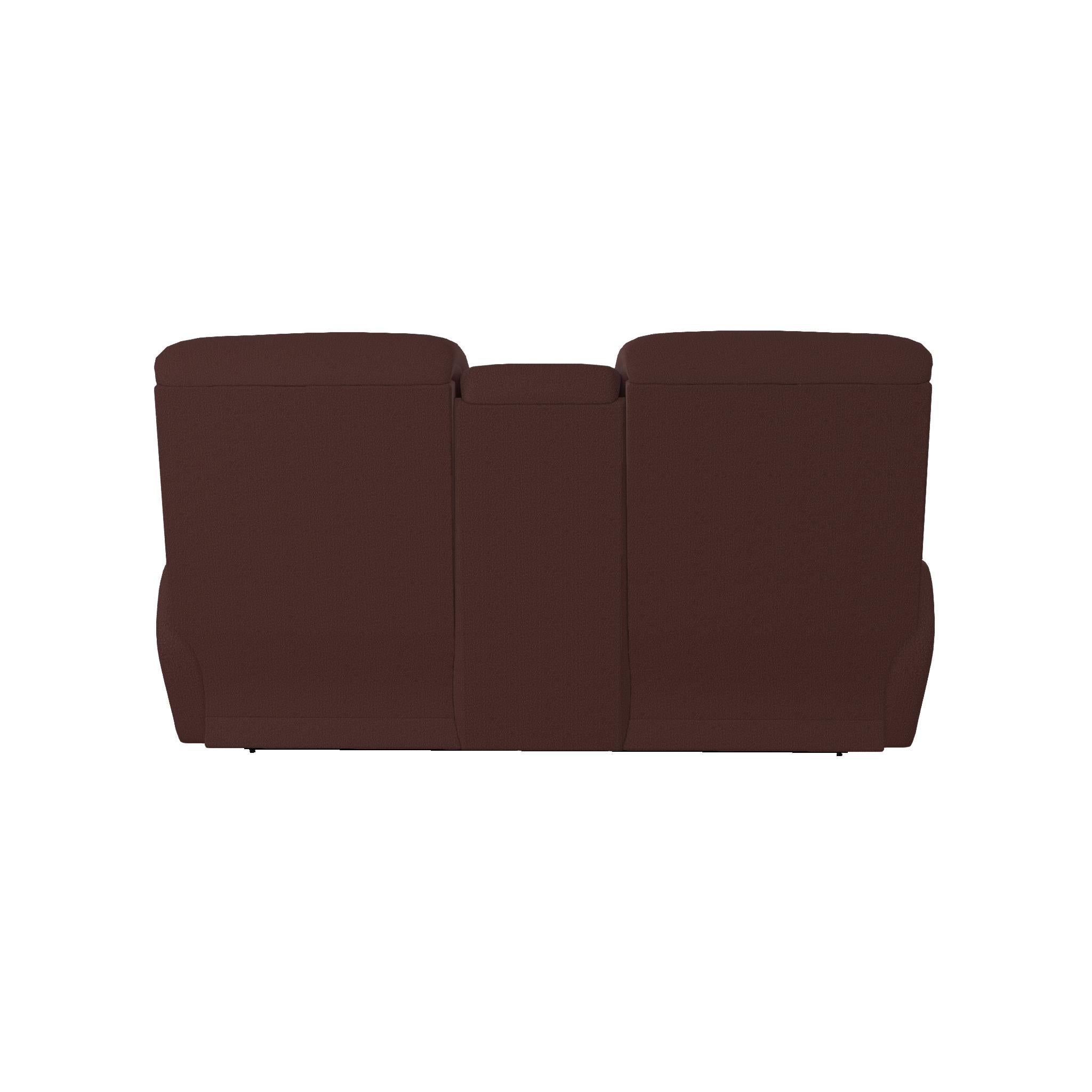 La-Z-Boy Morrison Power Reclining Loveseat w/ Headrest & Console - Burgundy IMAGE 4
