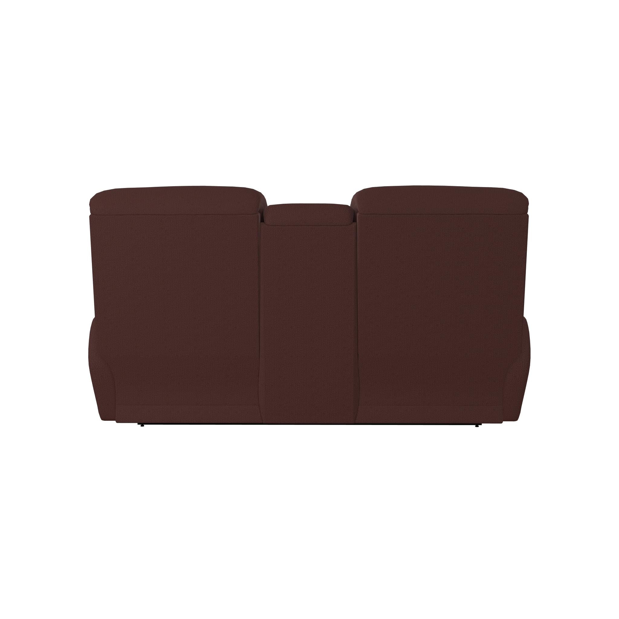 La-Z-Boy Morrison Reclining Loveseat w/ Console - Burgundy IMAGE 4