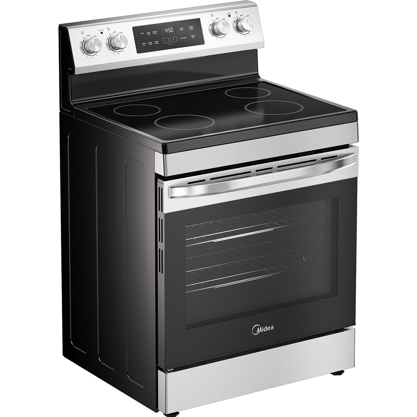 Midea 30-inch, 6.3 Cu.Ft. Free Standing Electric Range MER30B14ASTC IMAGE 9