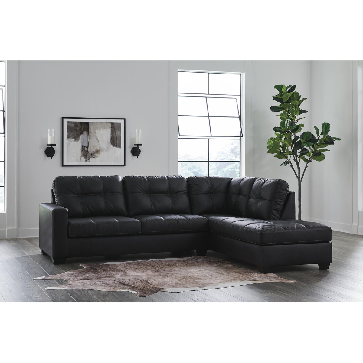 Benchcraft Barlin Mills 17004S2 2 pc Sectional with Chaise IMAGE 2