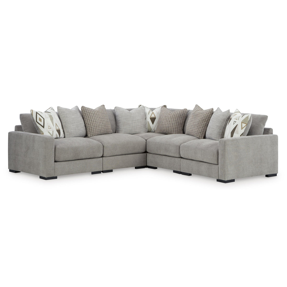 Benchcraft Aslan Court 20305S6 5 pc Sectional IMAGE 1