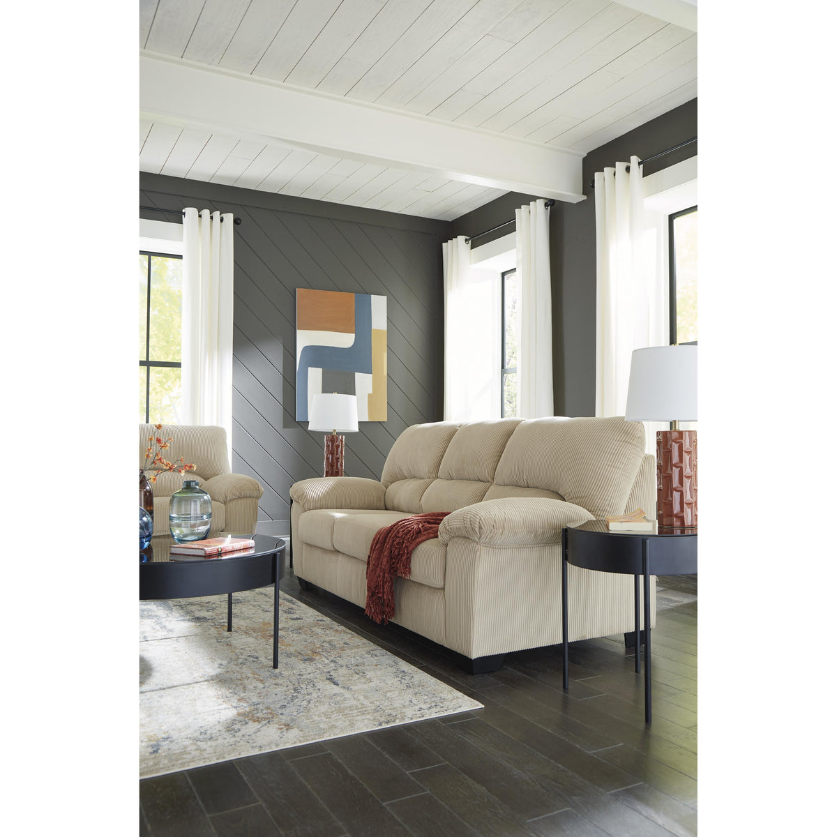 Signature Design by Ashley SimpleJoy 2420335 Loveseat IMAGE 10