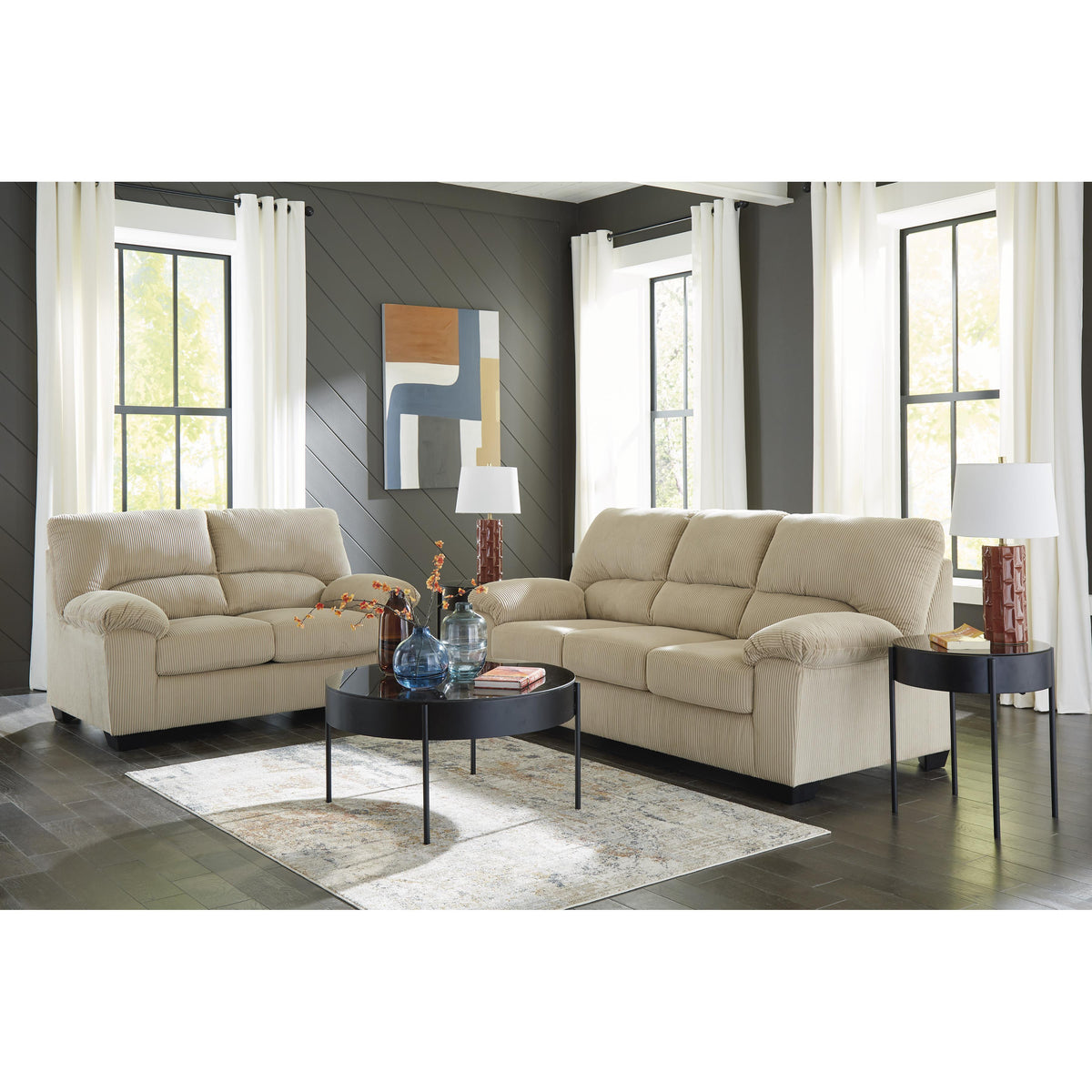 Signature Design by Ashley SimpleJoy 2420335 Loveseat IMAGE 11