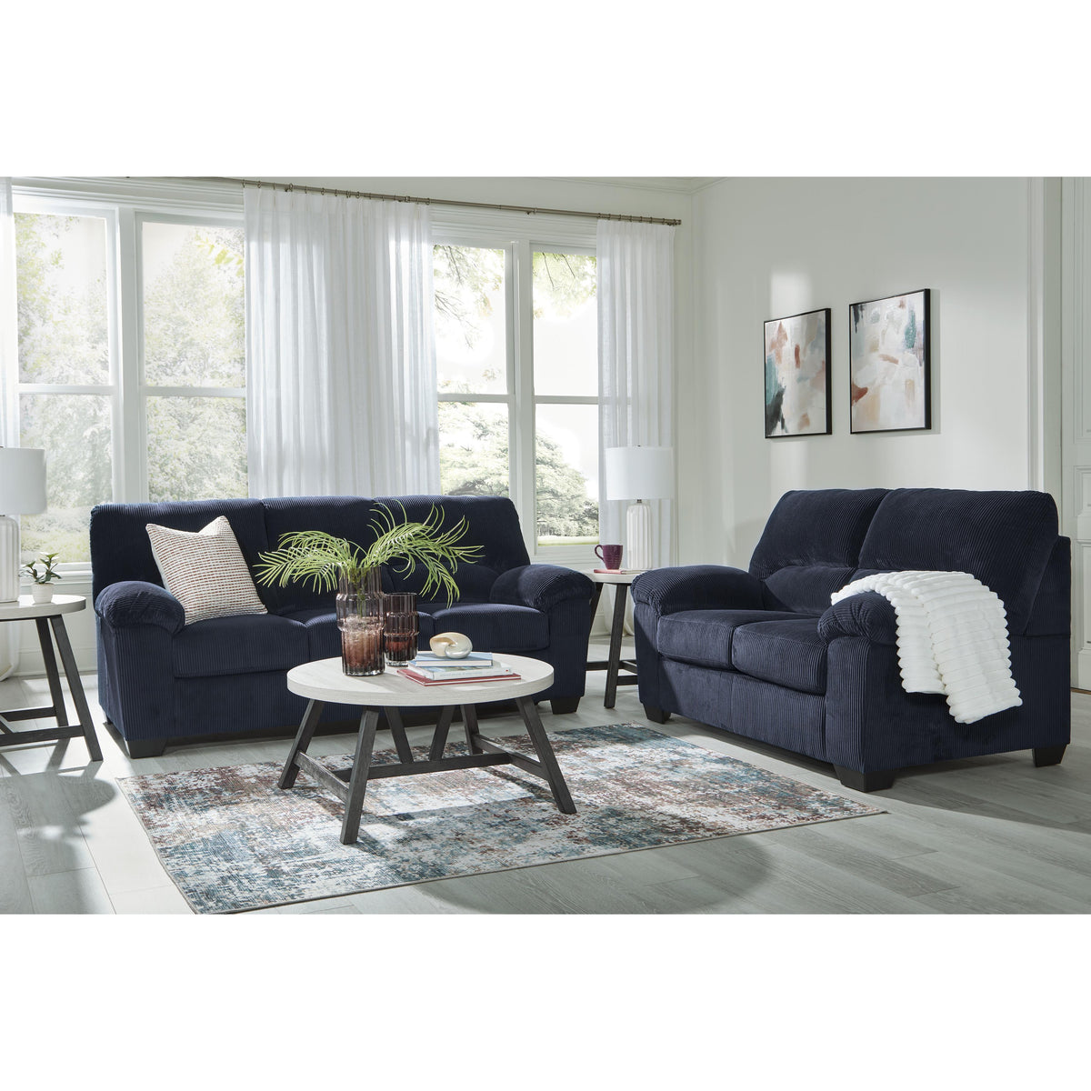 Signature Design by Ashley SimpleJoy 2420535 Loveseat IMAGE 8