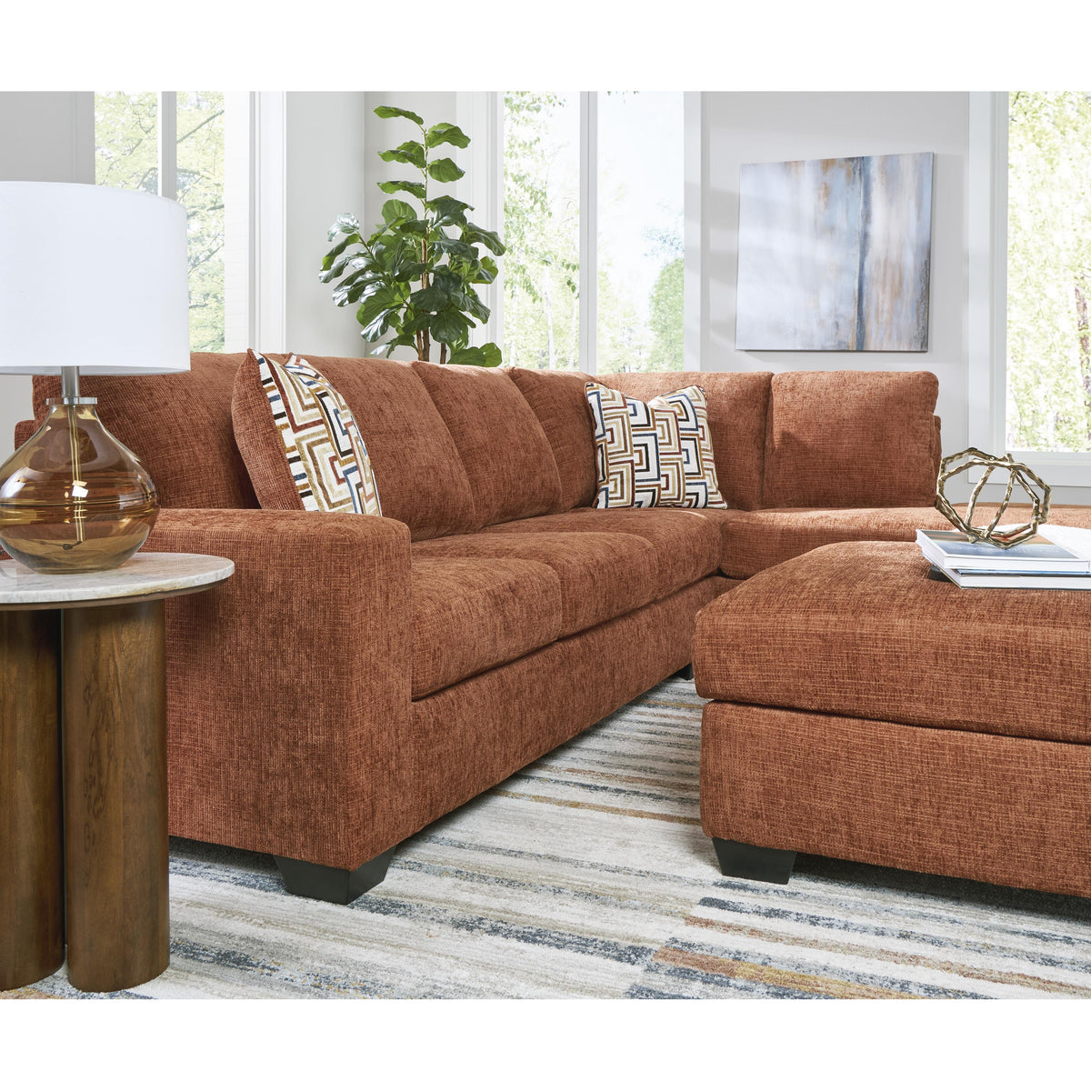 Signature Design by Ashley Aviemore 24304S2 2 pc Sectional with Chaise IMAGE 6