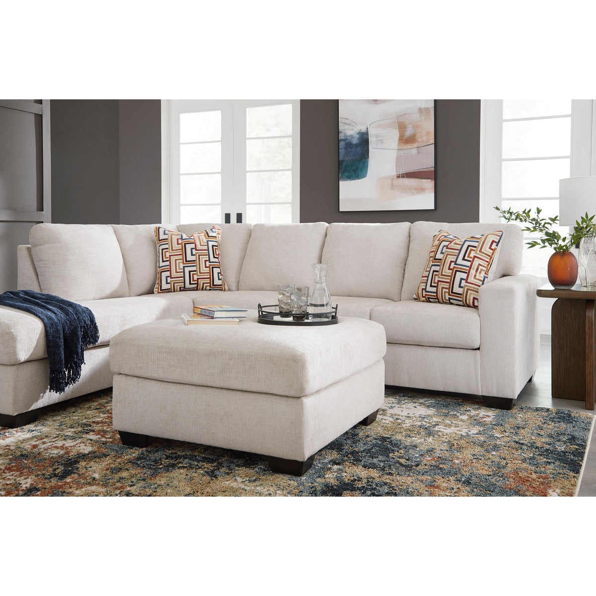 Signature Design by Ashley Aviemore 24305S1 2 pc Sectional with Chaise IMAGE 6