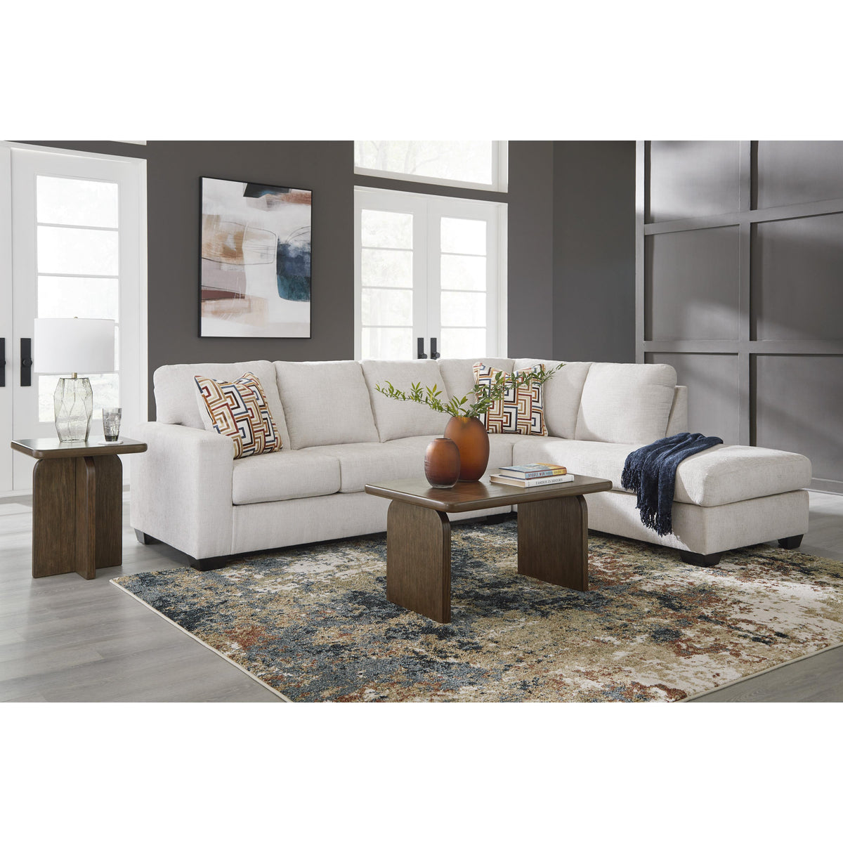 Signature Design by Ashley Aviemore 24305S2 2 pc Sectional with Chaise IMAGE 5