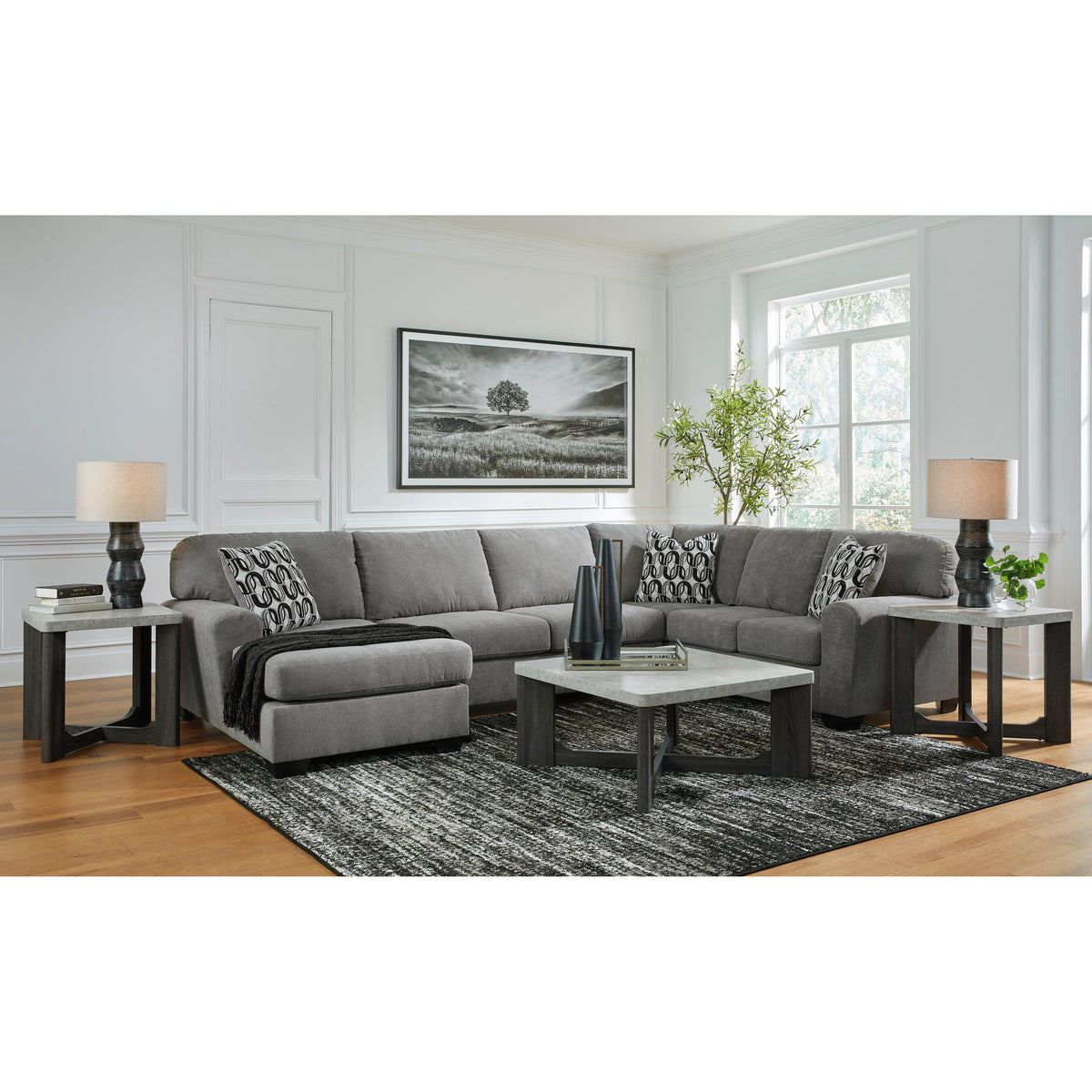 Benchcraft Birkdale Court 32402S1 3 pc Sectional with Chaise IMAGE 7