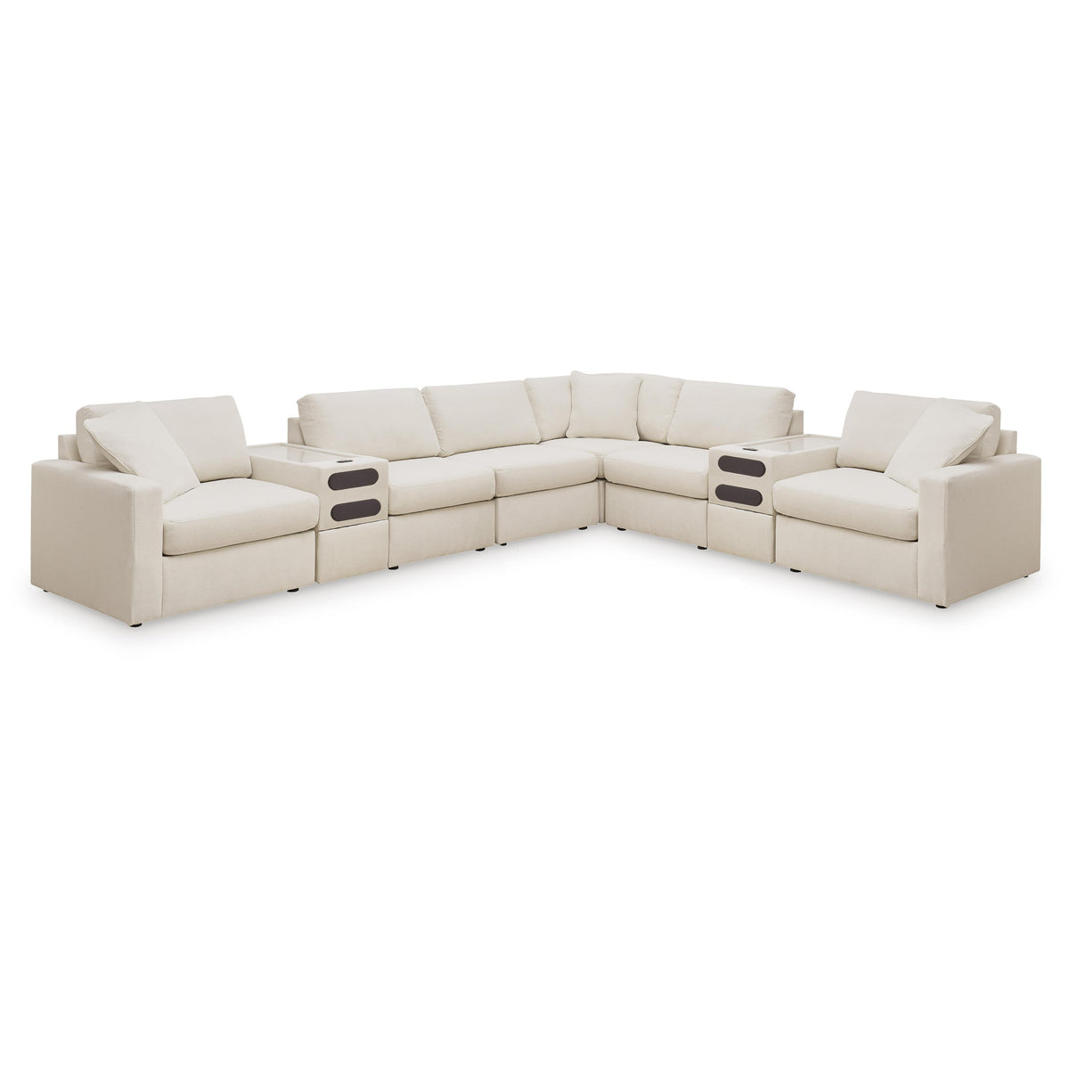 Signature Design by Ashley Modmax 92103S16 8 pc Sectional with Audio System IMAGE 1