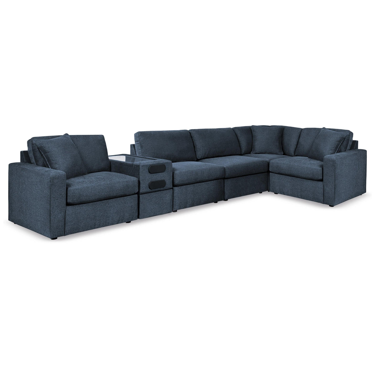 Signature Design by Ashley Modmax 92121S14 6 pc Sectional with Audio System IMAGE 1