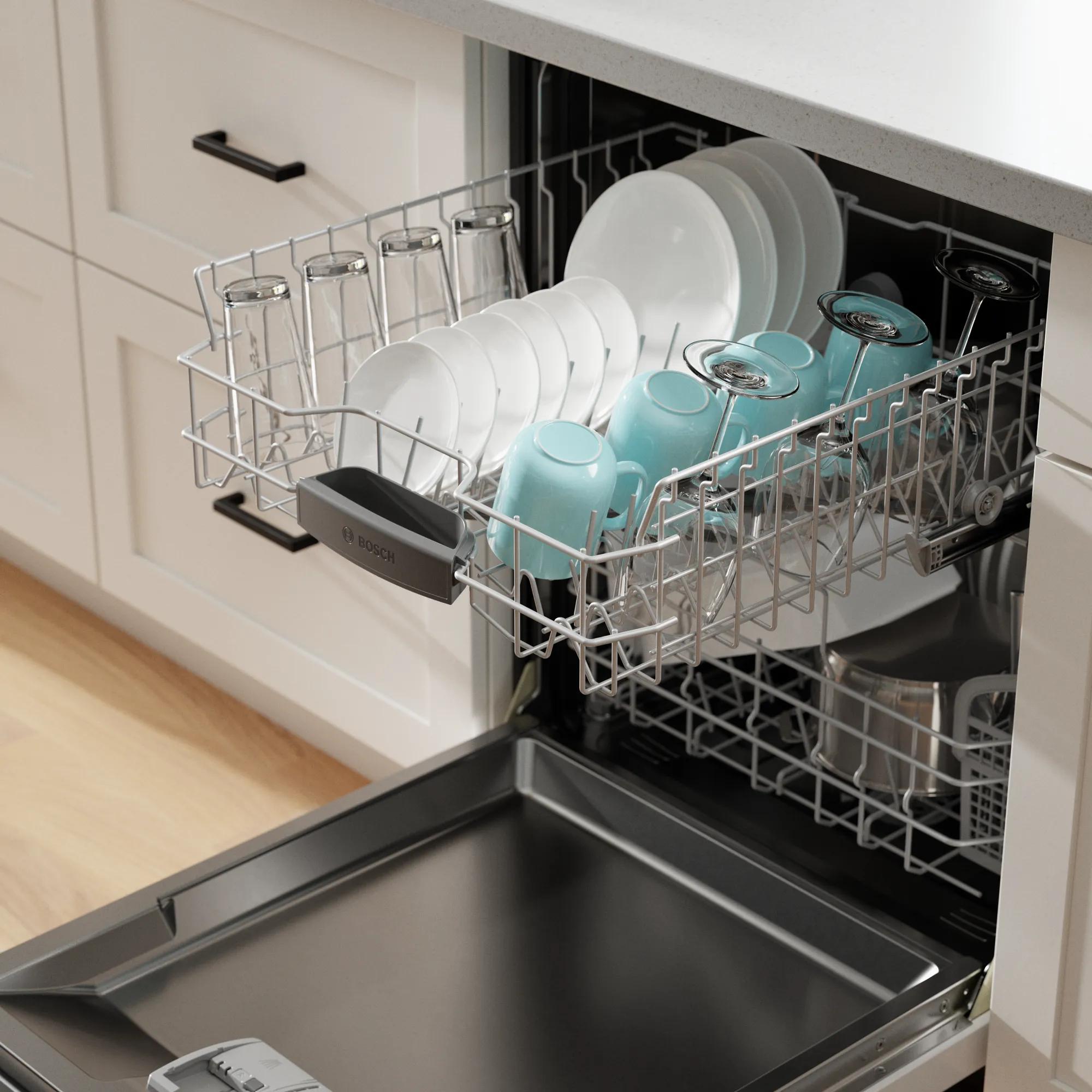 Bosch 100 Series Dishwasher with anti-fingerprint SHE41CM2N IMAGE 14