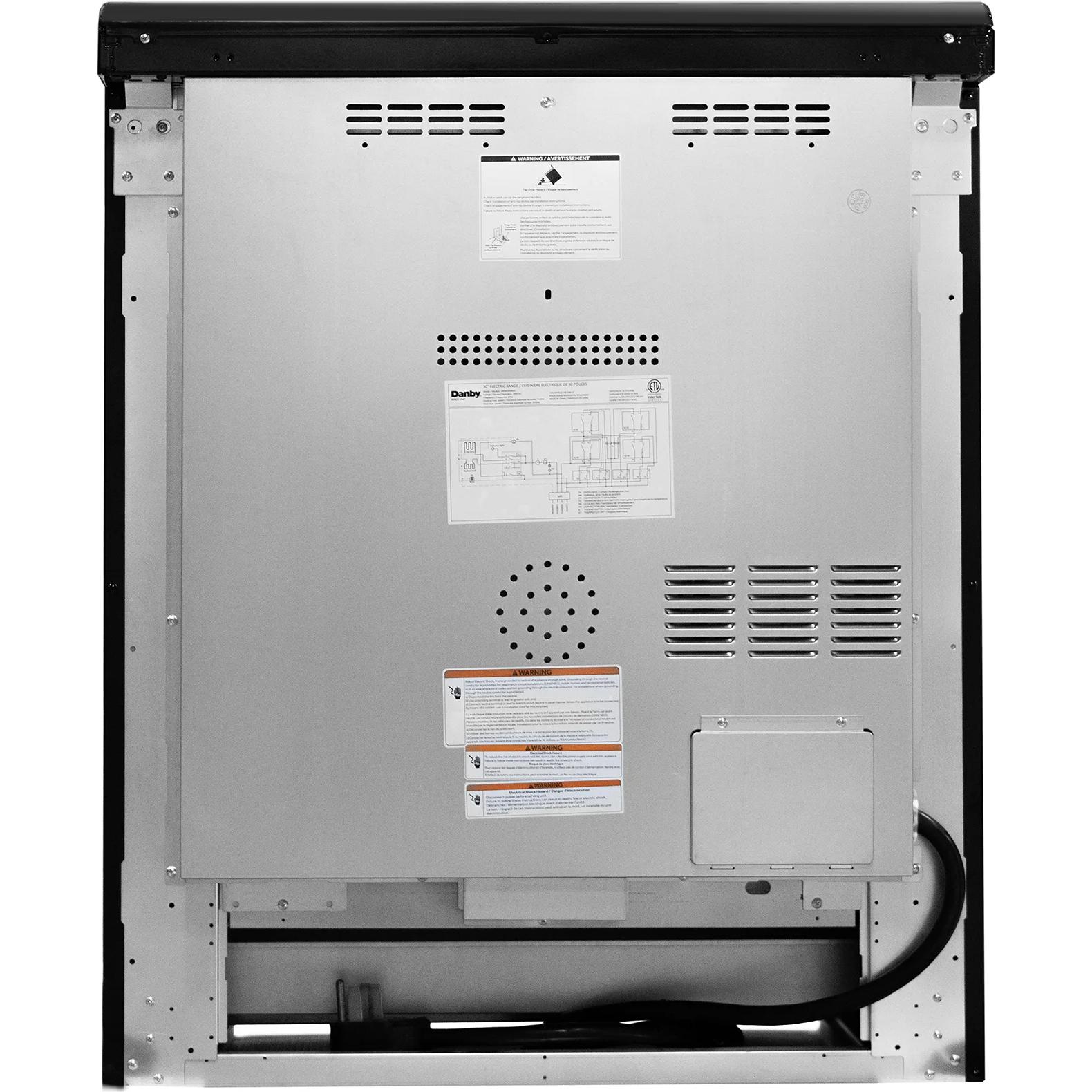 Danby 30-inch Slide-in Electric Range DRRM300BSSC IMAGE 7