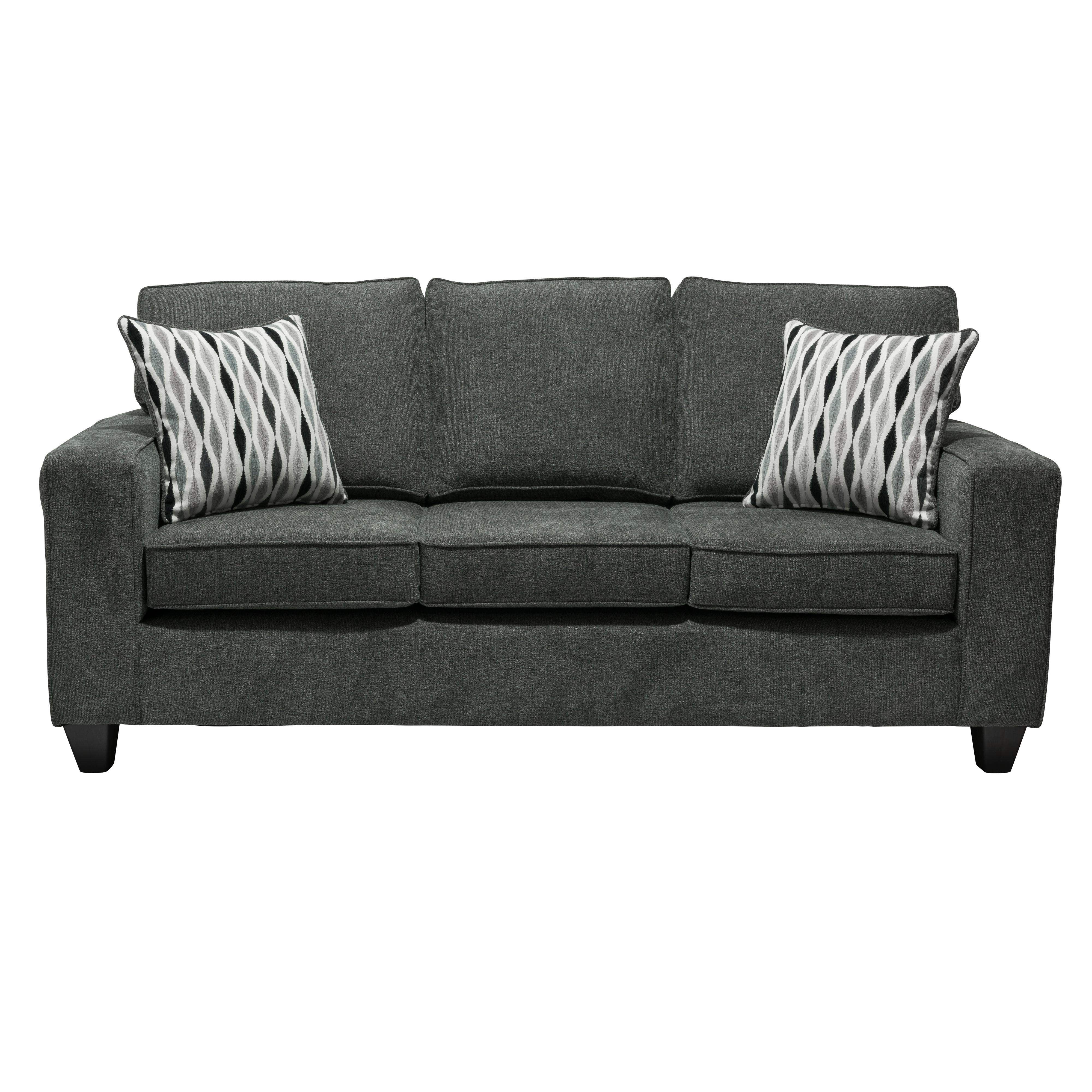 Minhas Furniture Stationary Fabric Sofa 1818-BC-S IMAGE 1
