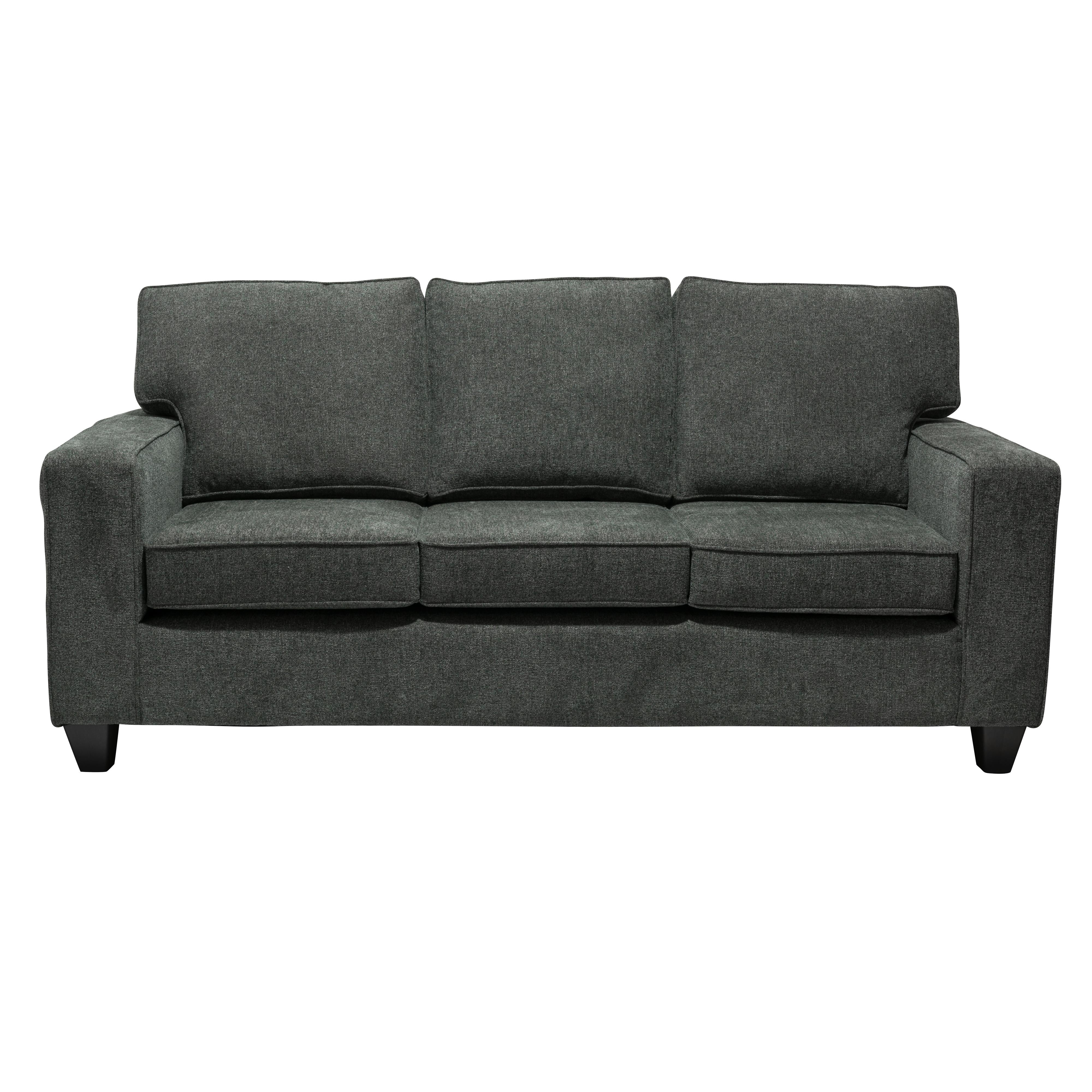 Minhas Furniture Stationary Fabric Sofa 1818-BC-S IMAGE 2