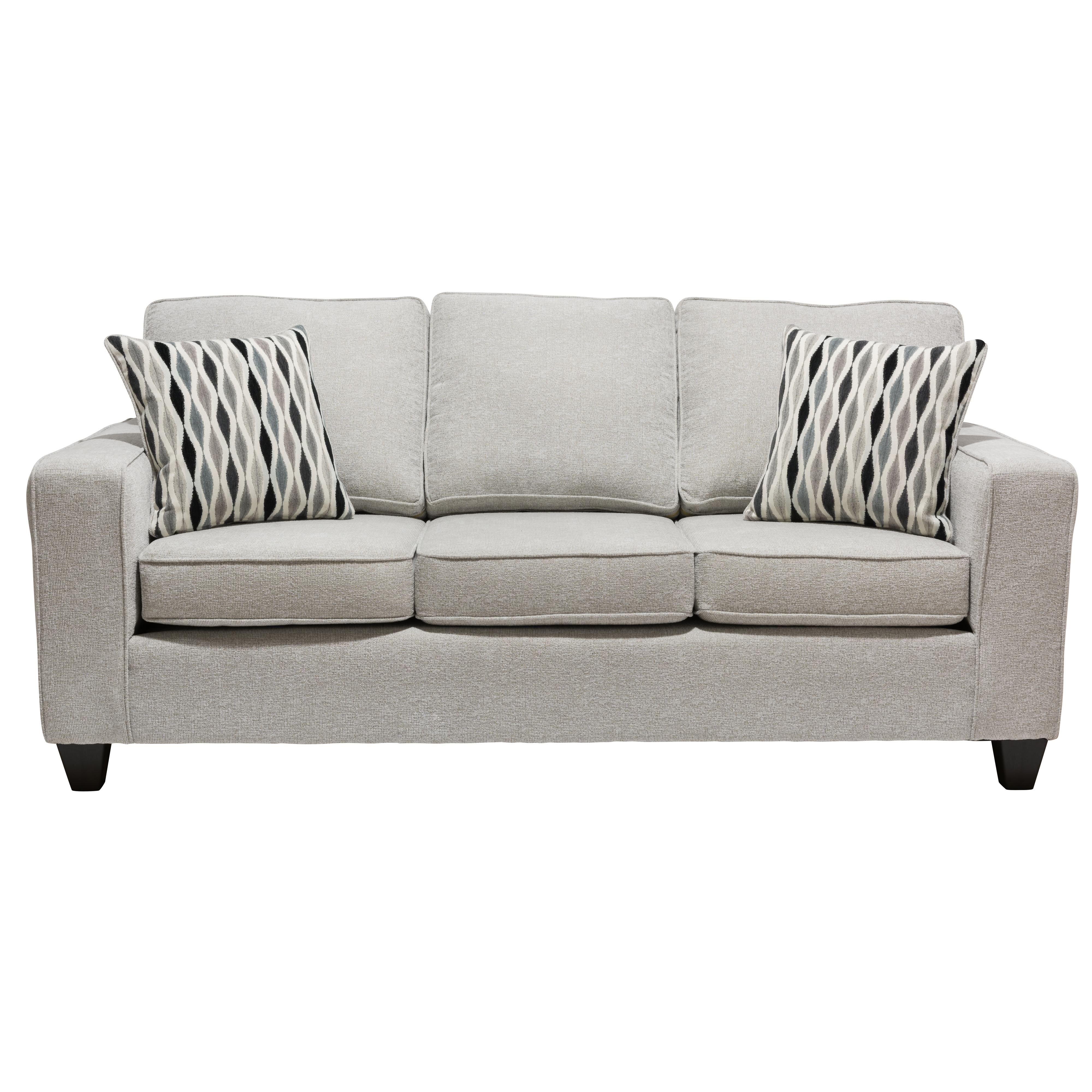 Minhas Furniture Stationary Fabric Sofa 1818-BD-S IMAGE 1