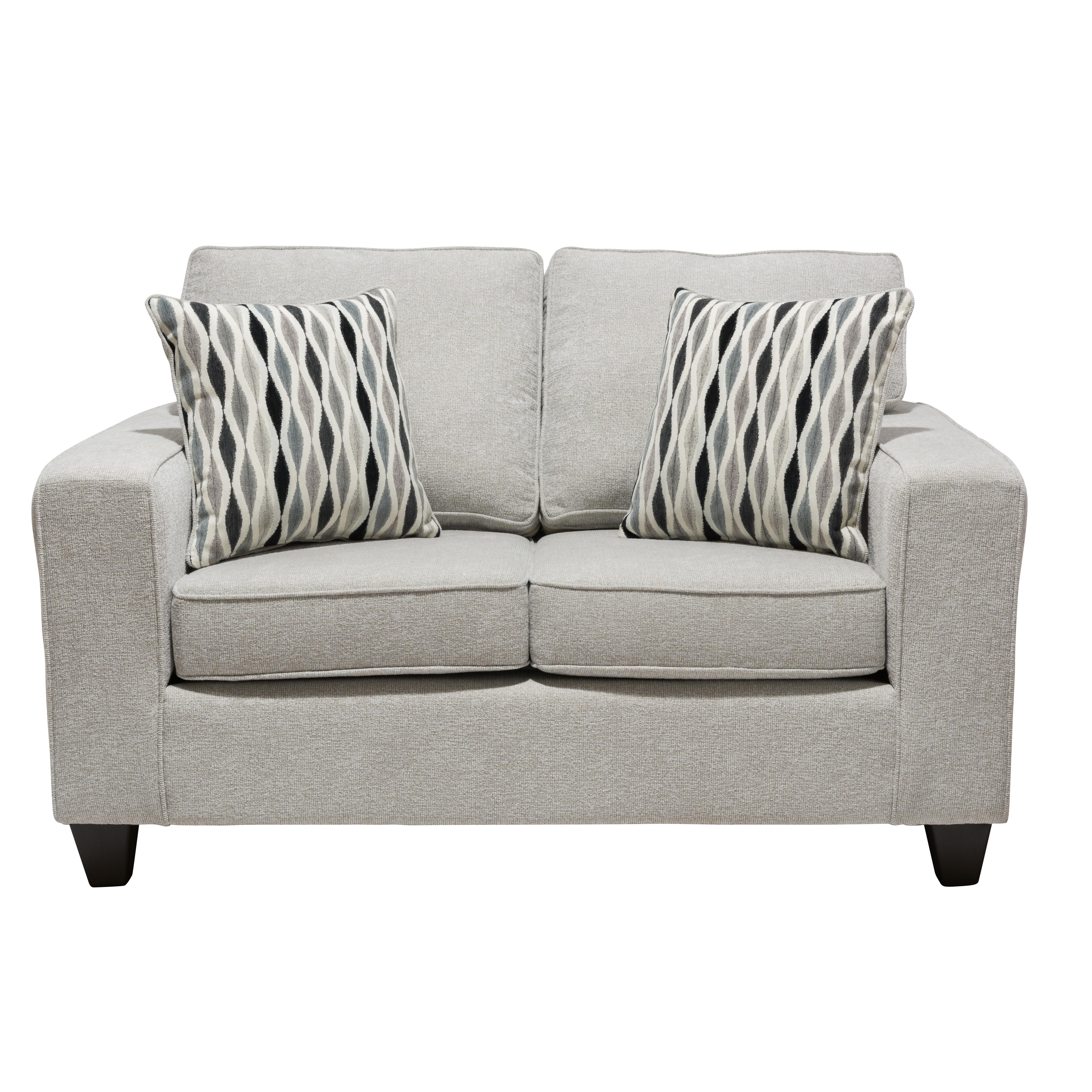 Minhas Furniture Delano Stationary Fabric Loveseat 1818-BD-L IMAGE 1