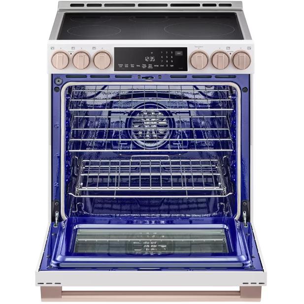 LG STUDIO Studio 30-inch Slide-in Induction Range with Air Fry Technology LSIS6338NE IMAGE 3