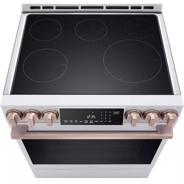 LG STUDIO Studio 30-inch Slide-in Induction Range with Air Fry Technology LSIS6338NE IMAGE 7