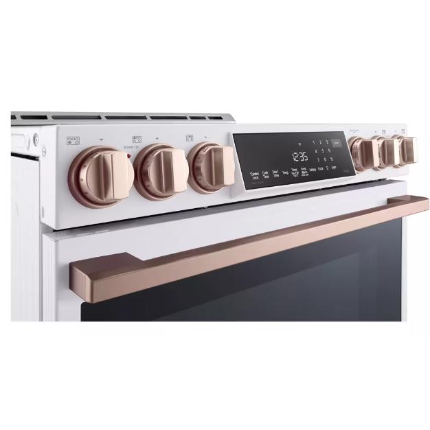 LG STUDIO Studio 30-inch Slide-in Induction Range with Air Fry Technology LSIS6338NE IMAGE 8