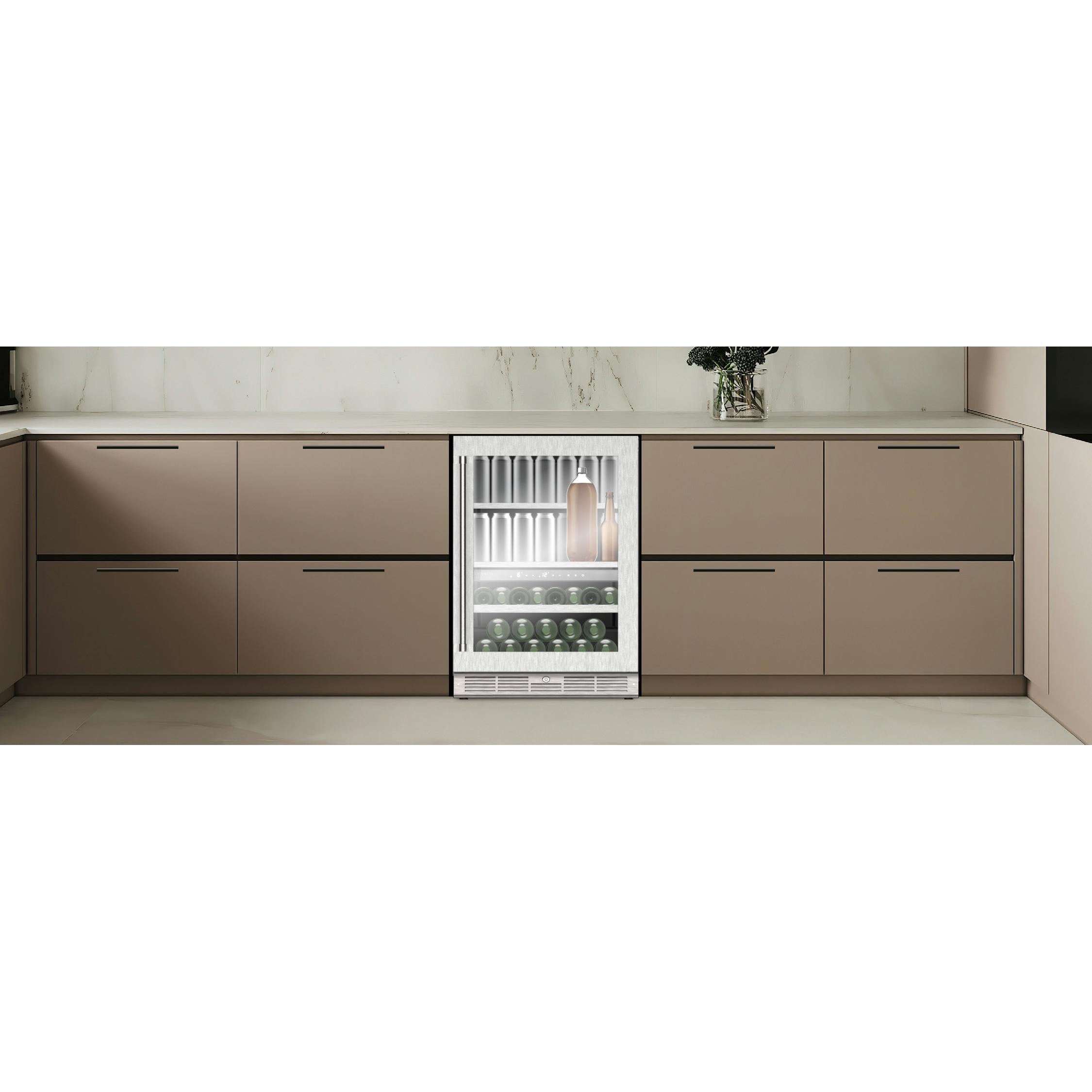 Silhouette Pro Gen 3 Series 4.8 cu. ft. Built-In Beverage Center SPRWBC052D3SS IMAGE 2